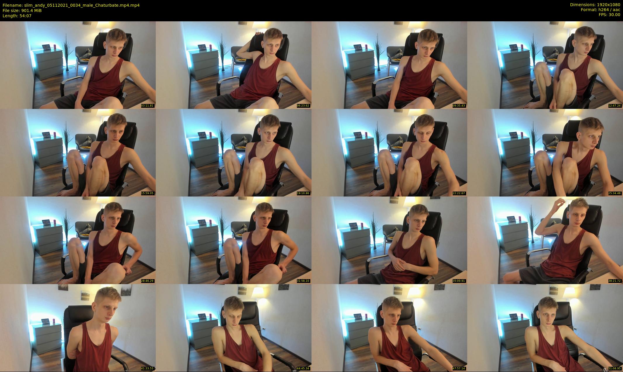 slim_andy — 55 minute Chaturbate male cam show recording, 1080p, Nov 5, 2021