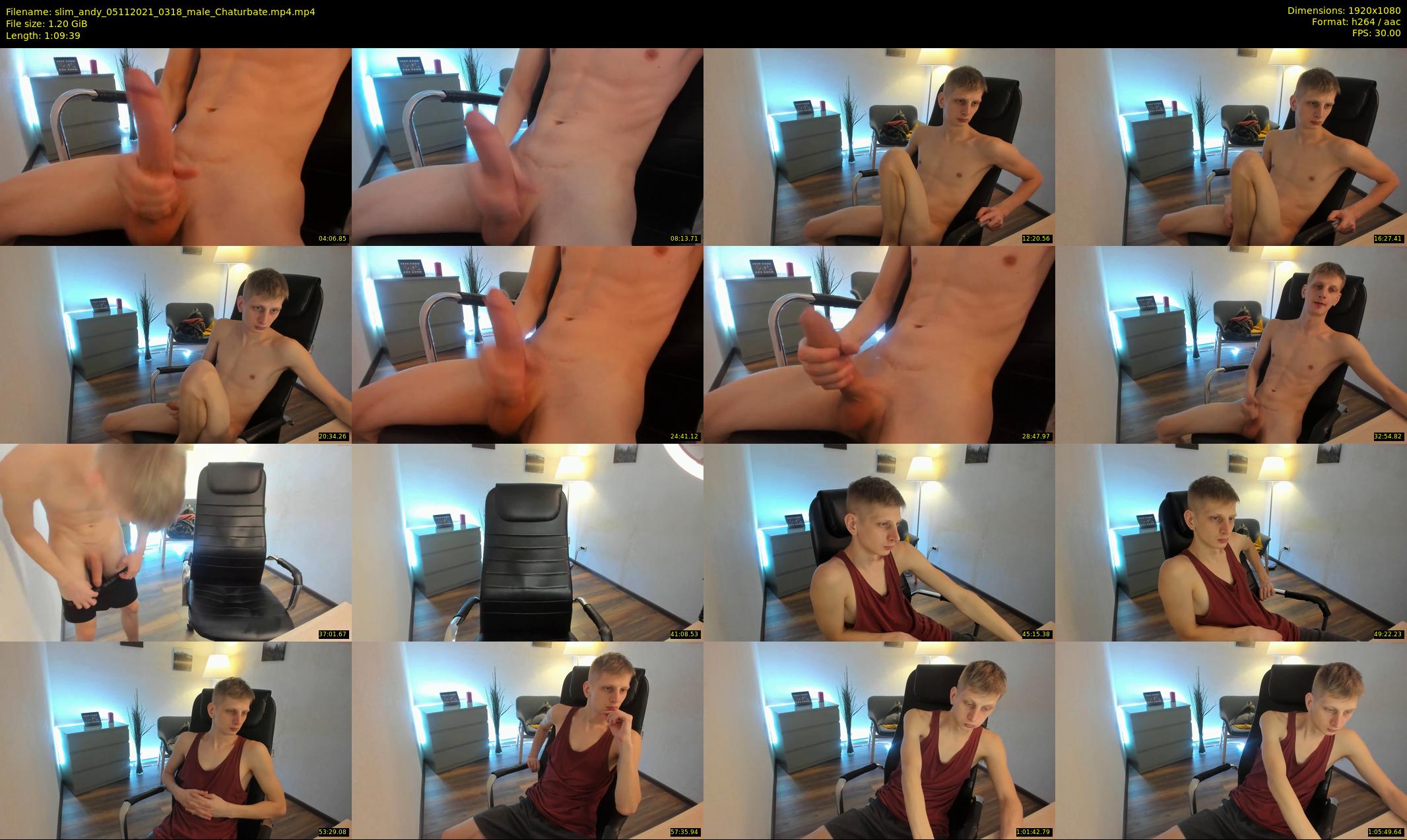 slim_andy — 70 minute Chaturbate male cam show recording, 1080p, Nov 5, 2021