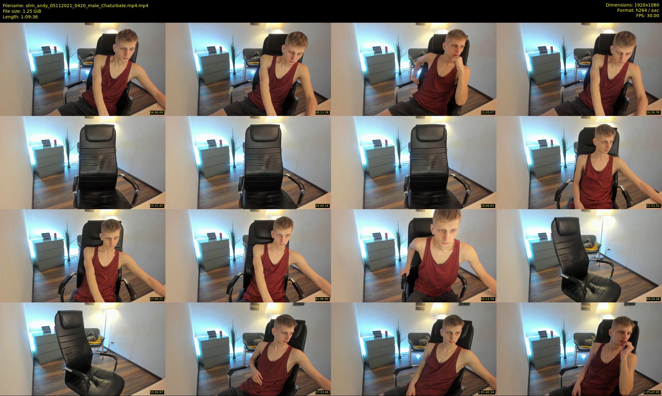 slim_andy — 70 minute Chaturbate male cam show recording, 1080p, Nov 5, 2021