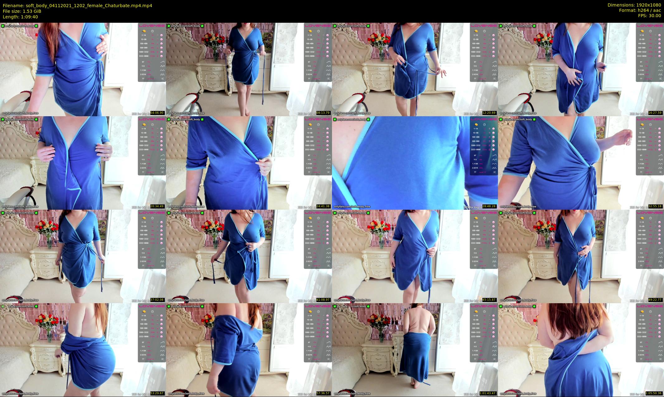 soft_body — 70 minute Chaturbate female cam show recording, 1080p, Nov 4, 2021