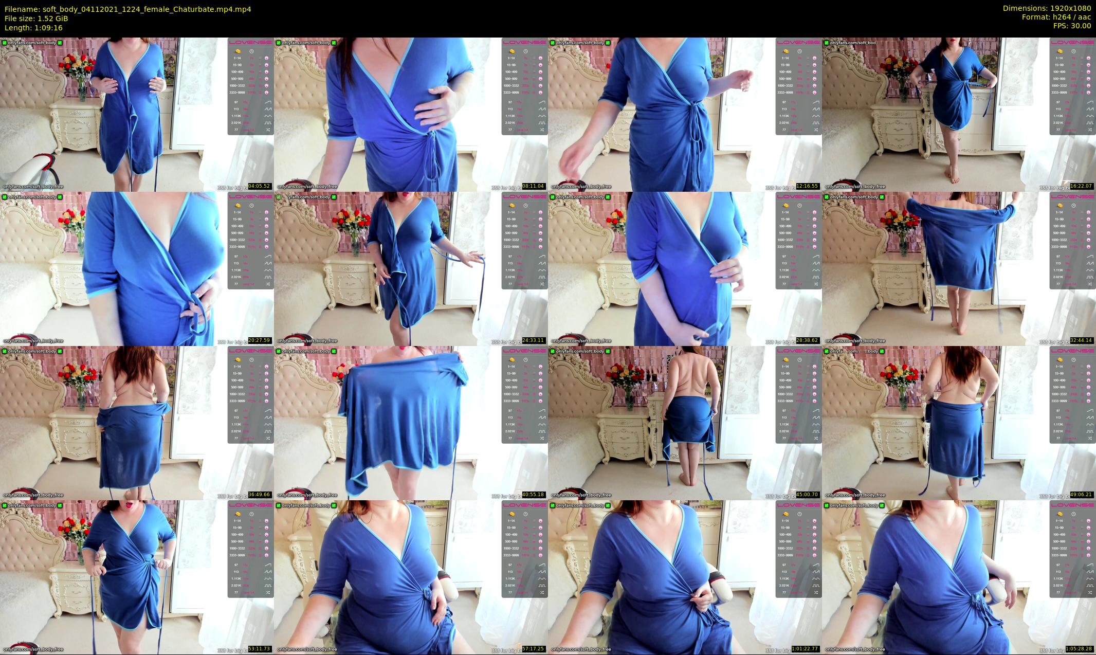 soft_body — 70 minute Chaturbate female cam show recording, 1080p, Nov 4, 2021