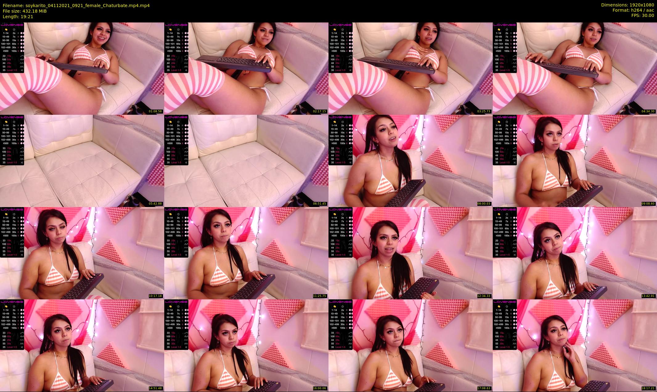 soykarito — 20 minute Chaturbate female cam show recording, 1080p, Nov 4, 2021