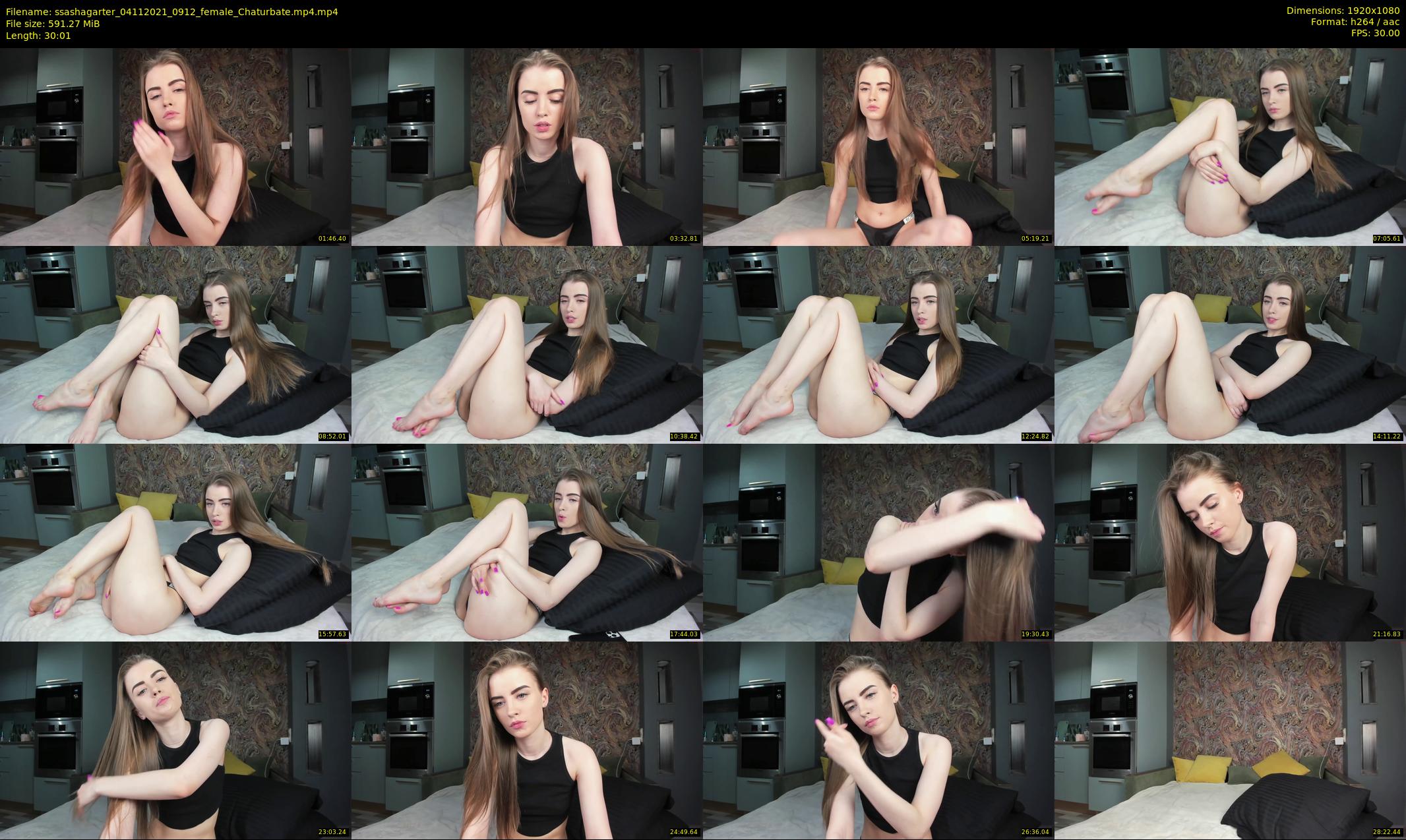 ssashagarter — 31 minute Chaturbate female cam show recording, 1080p, Nov 4, 2021