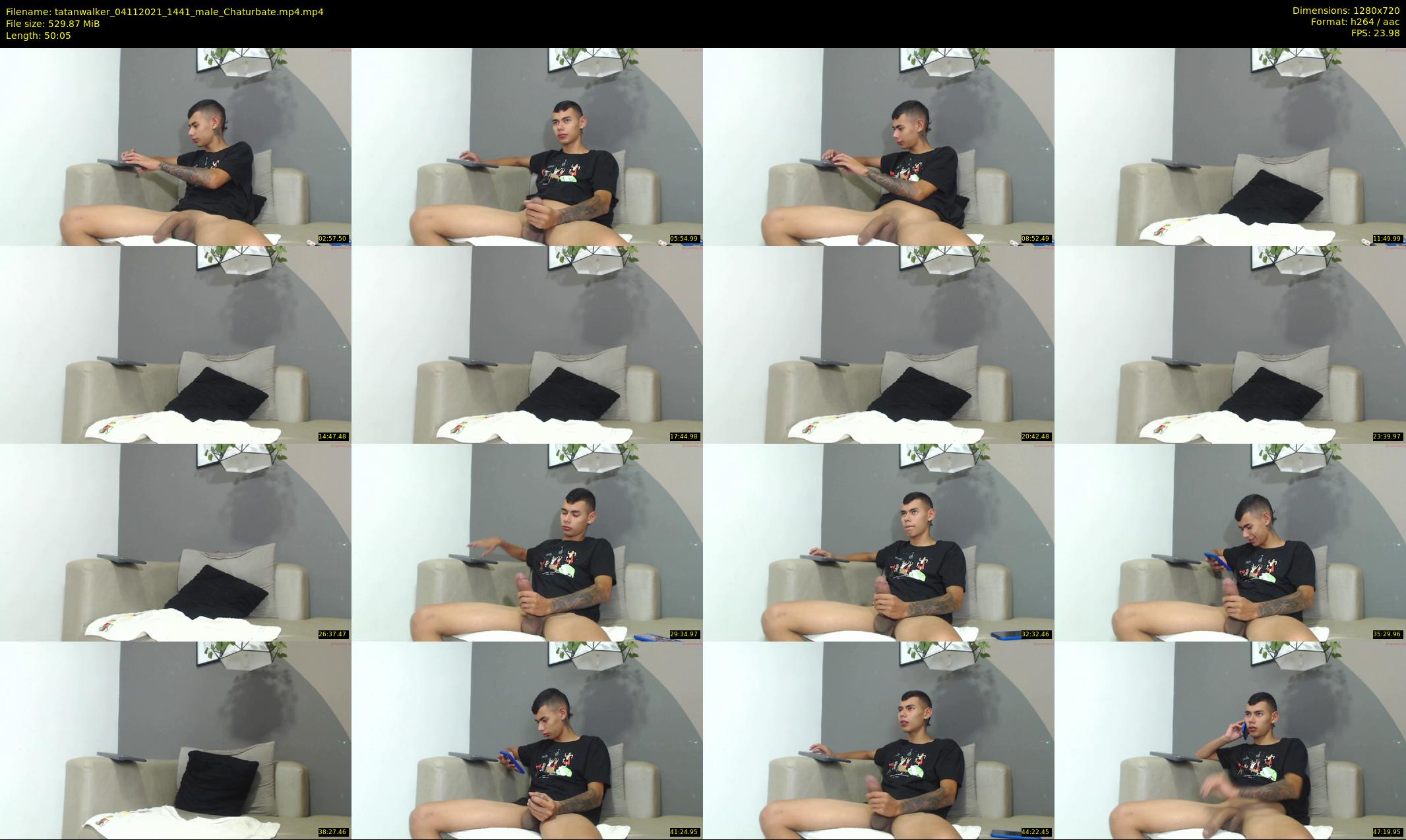 tatanwalker — 51 minute Chaturbate male cam show recording, 720p, Nov 4, 2021