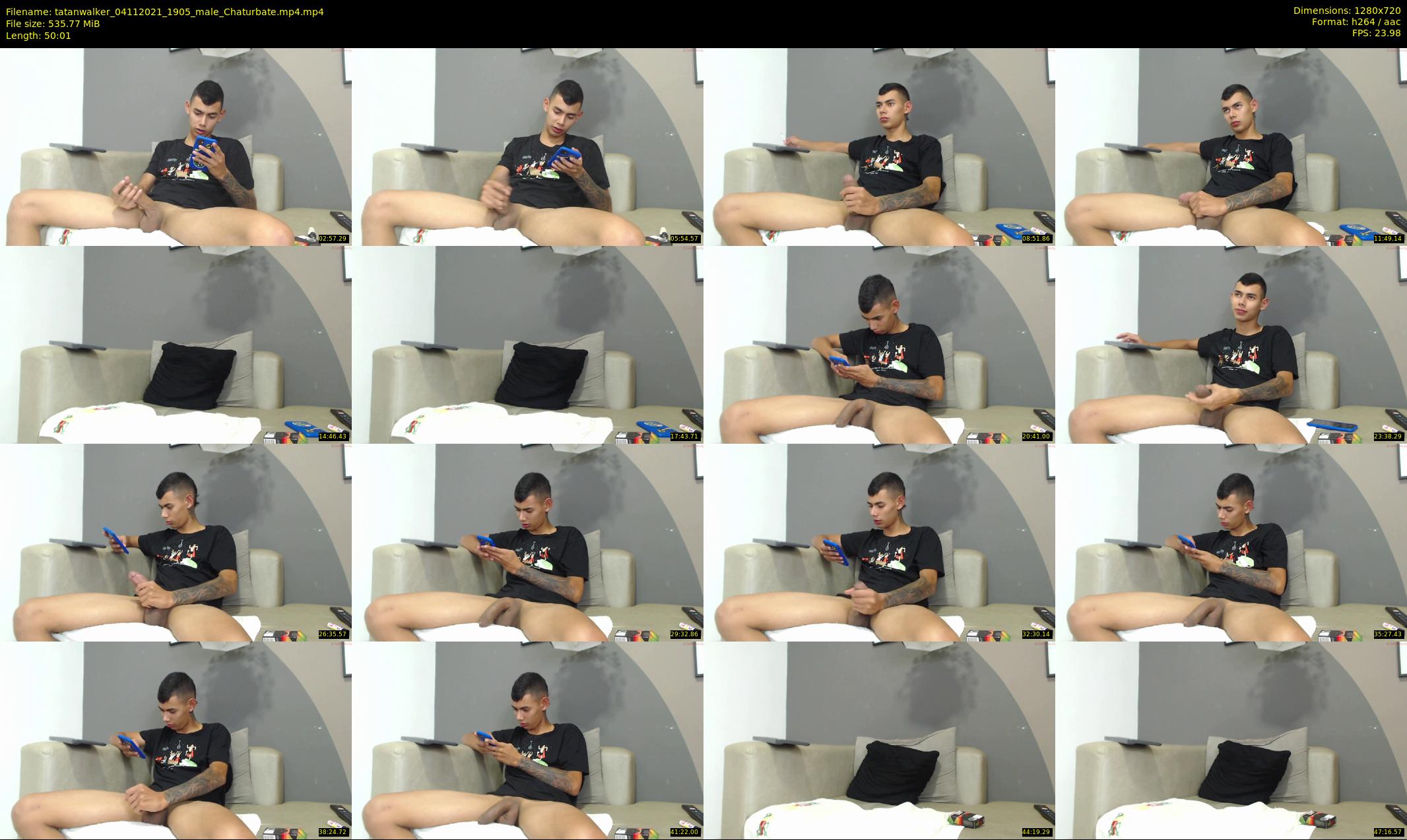tatanwalker — 51 minute Chaturbate male cam show recording, 720p, Nov 4, 2021