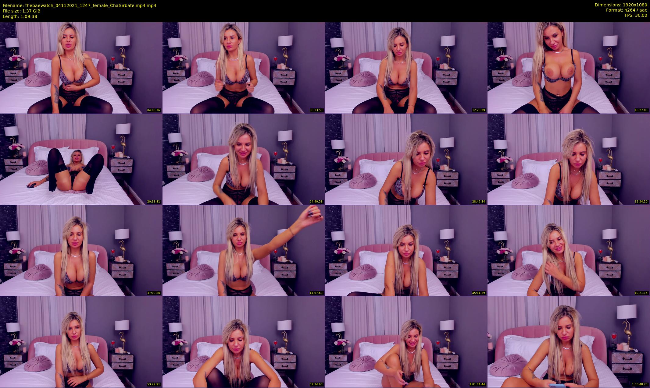thebaewatch — 70 minute Chaturbate female cam show recording, 1080p, Nov 4, 2021