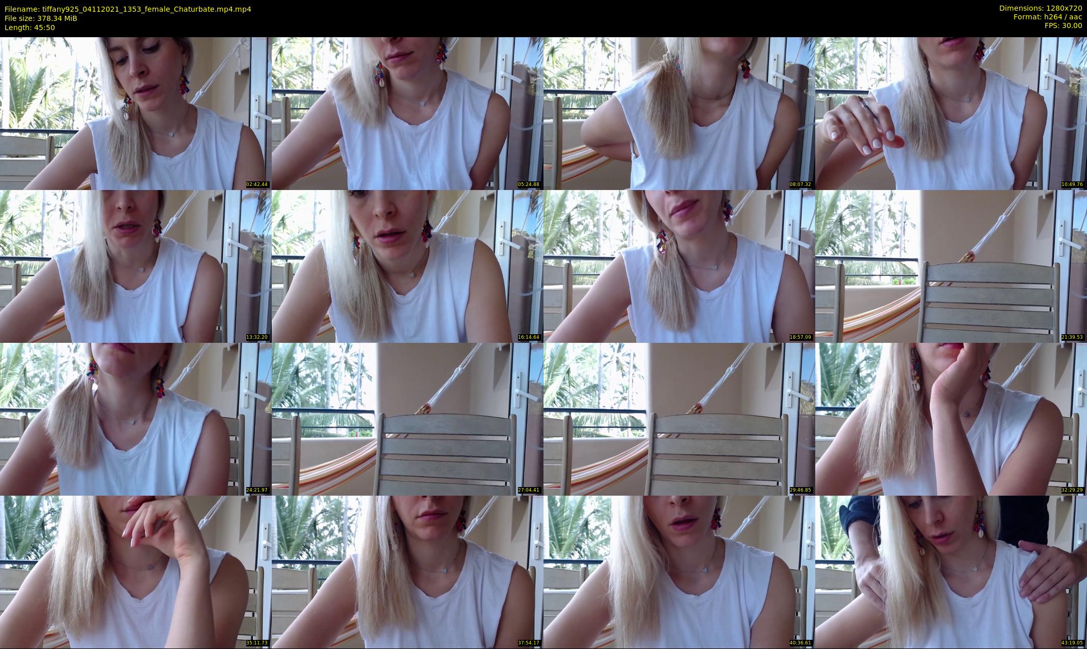 tiffany925 — 46 minute Chaturbate female cam show recording, 720p, Nov 4, 2021