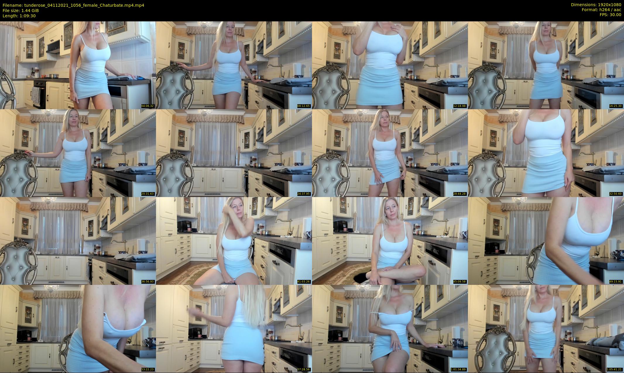 tunderose — 70 minute Chaturbate female cam show recording, 1080p, Nov 4, 2021