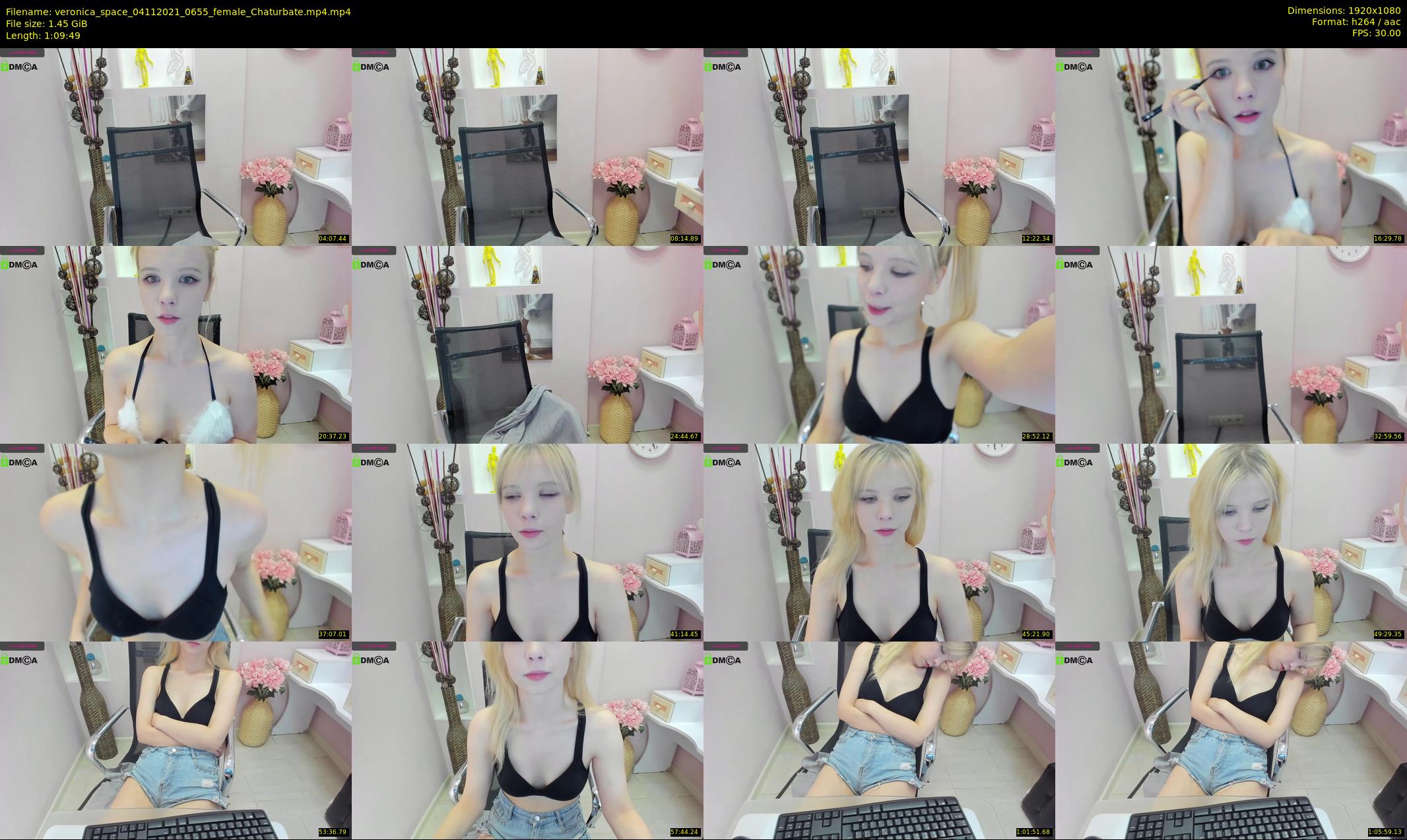 veronica_space — 70 minute Chaturbate female cam show recording, 1080p, Nov 4, 2021