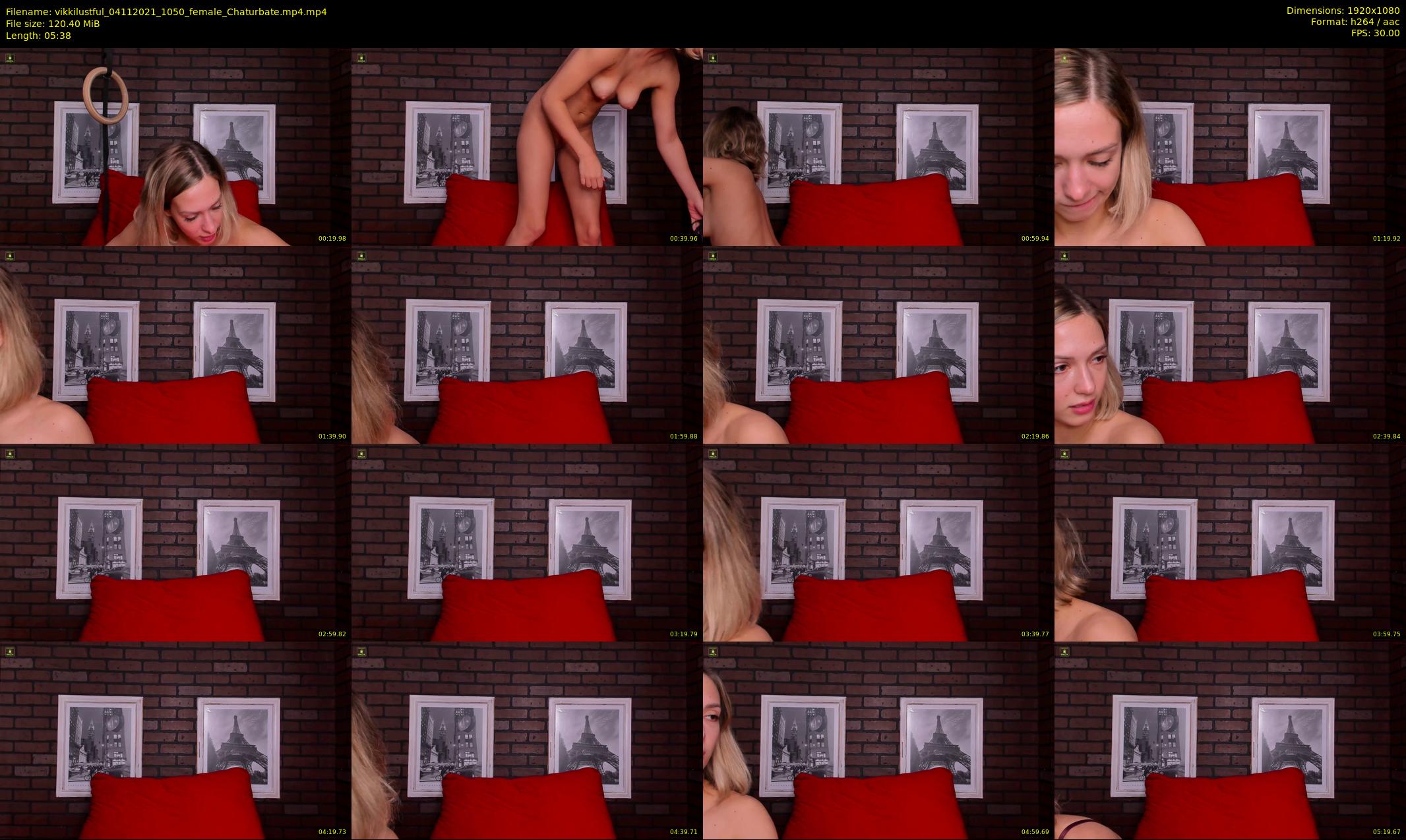 vikkilustful — 6 minute Chaturbate female cam show recording, 1080p, Nov 4, 2021