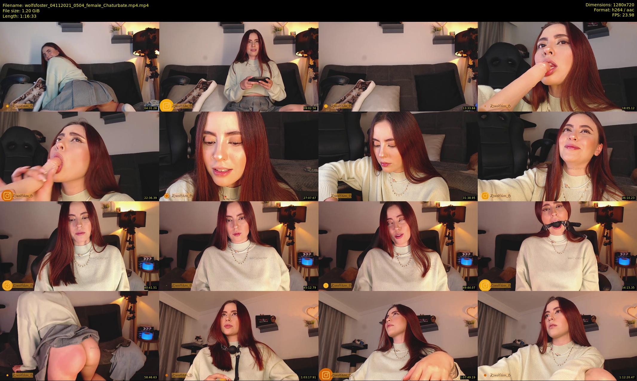 wolfsfoster — 77 minute Chaturbate couple cam show recording, 720p, Nov 4, 2021