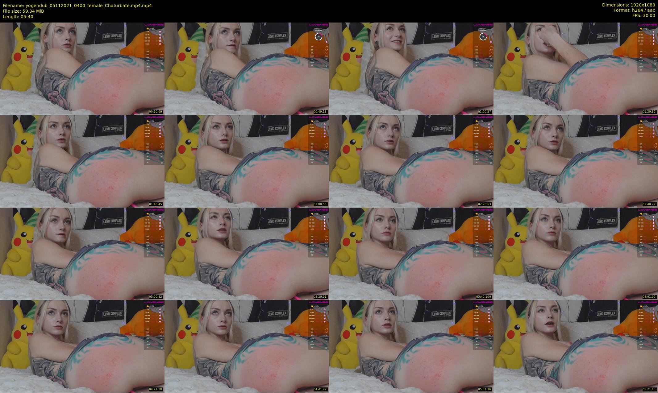 yogendub — 6 minute Chaturbate female cam show recording, 1080p, Nov 5, 2021