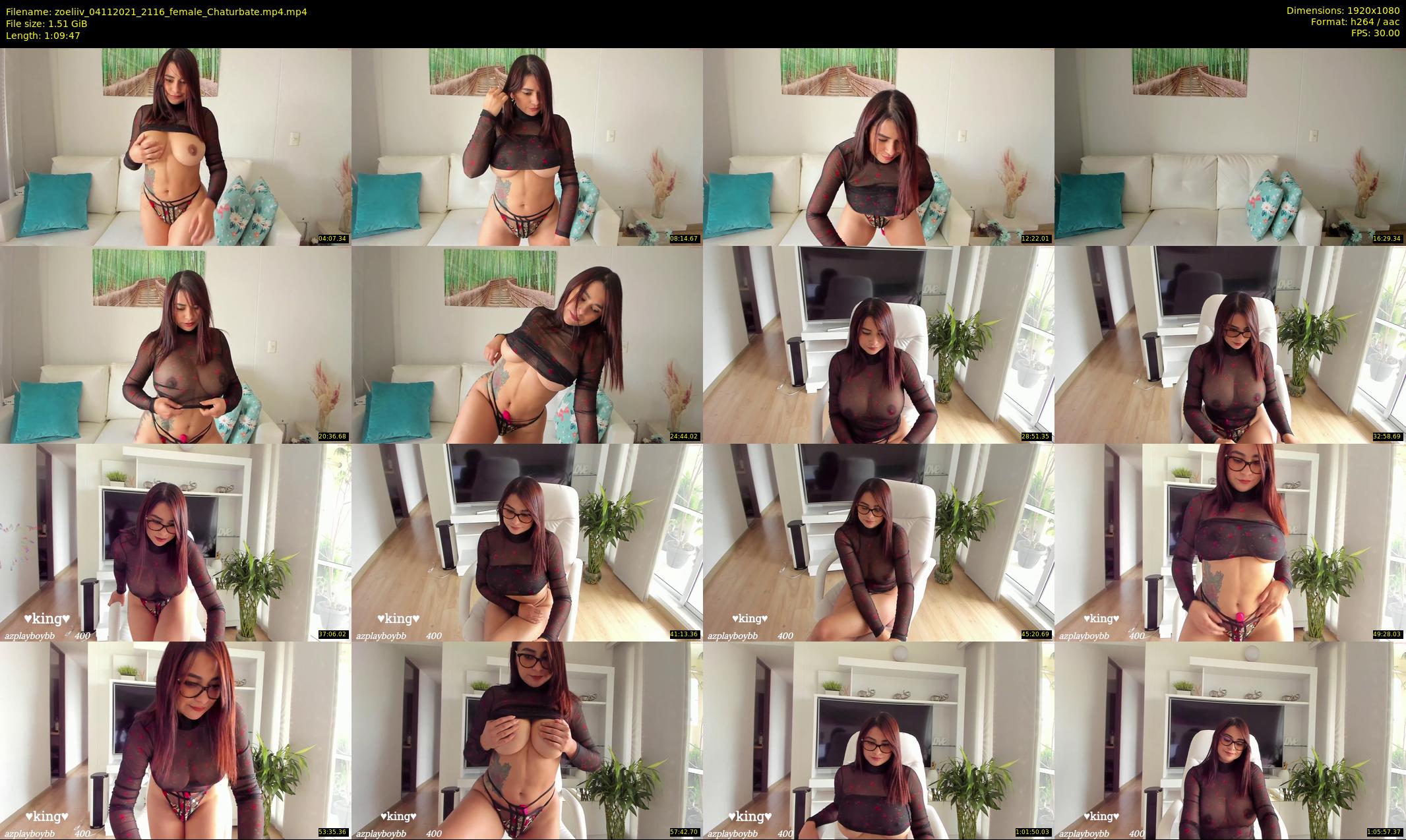 zoeliiv — 70 minute Chaturbate female cam show recording, 1080p, Nov 4, 2021