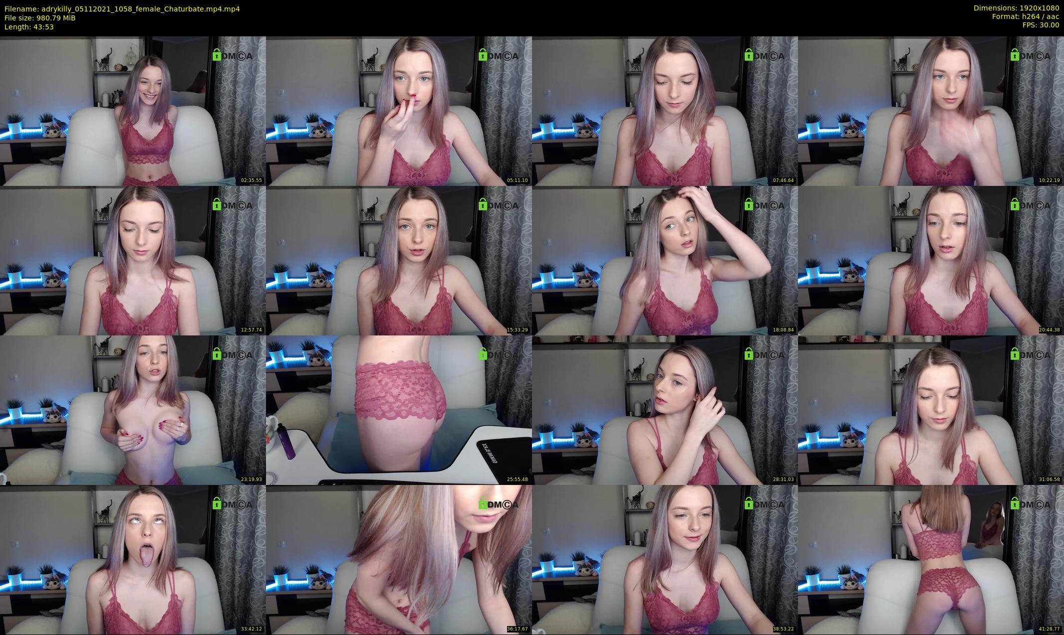adrykilly — 44 minute Chaturbate female cam show recording, 1080p, Nov 5, 2021