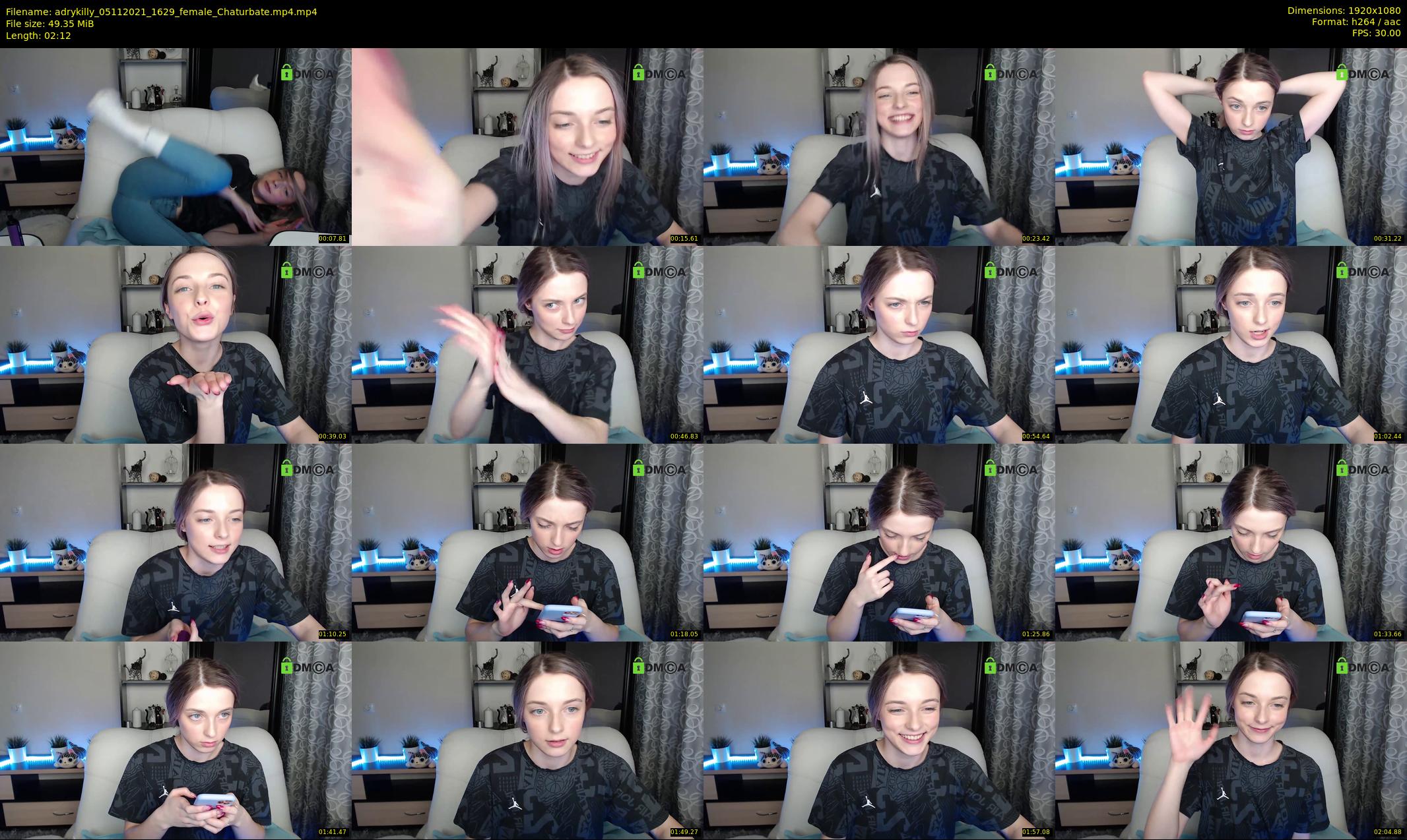adrykilly — 3 minute Chaturbate female cam show recording, 1080p, Nov 5, 2021