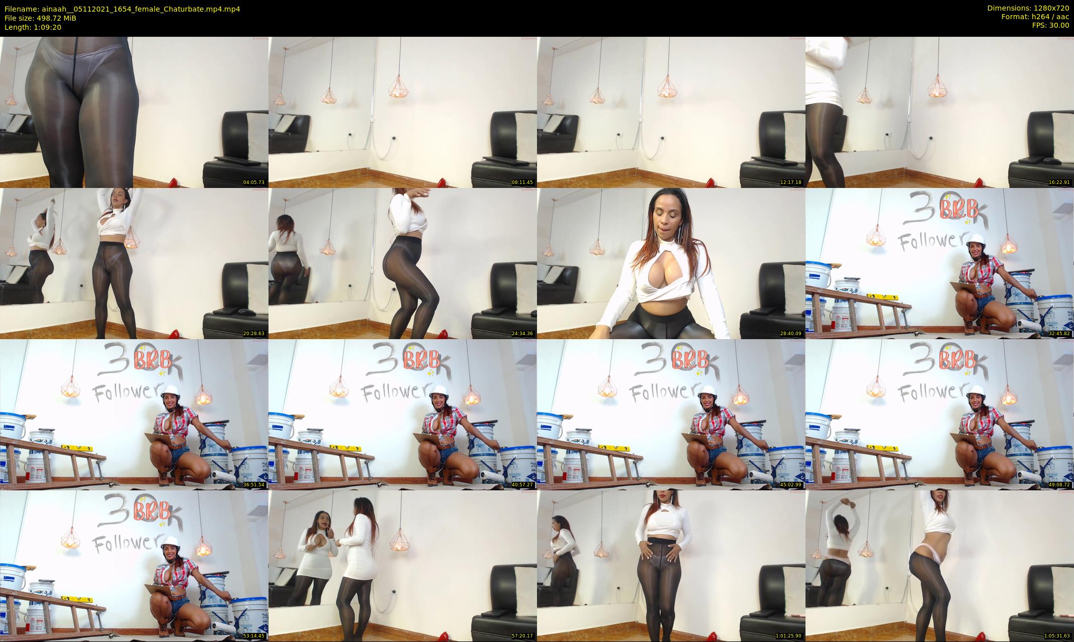 ainaah_ — 70 minute Chaturbate female cam show recording, 720p, Nov 5, 2021