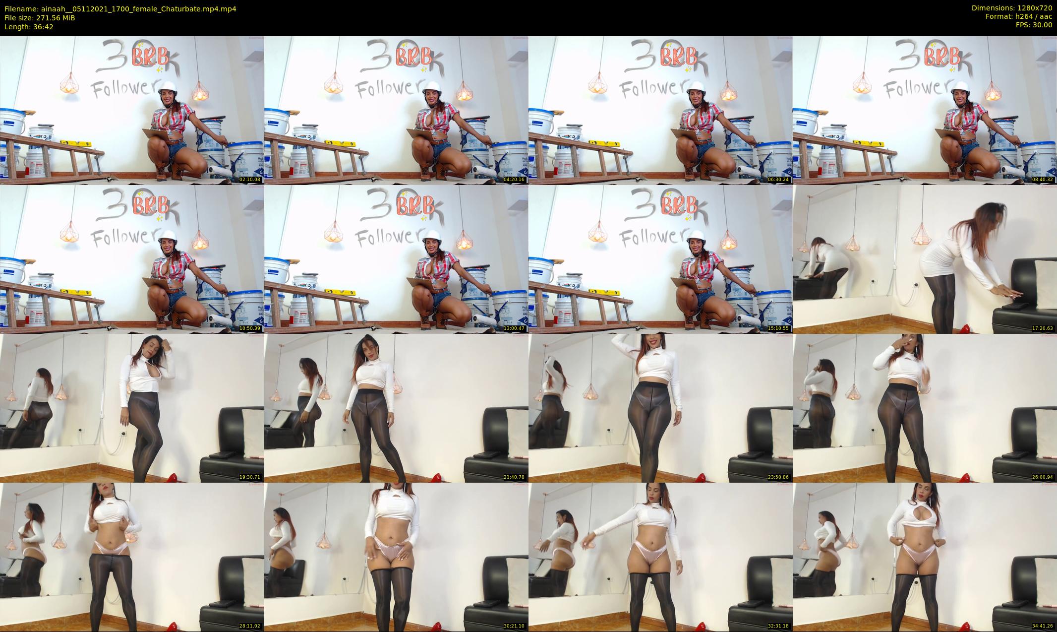 ainaah_ — 37 minute Chaturbate female cam show recording, 720p, Nov 5, 2021