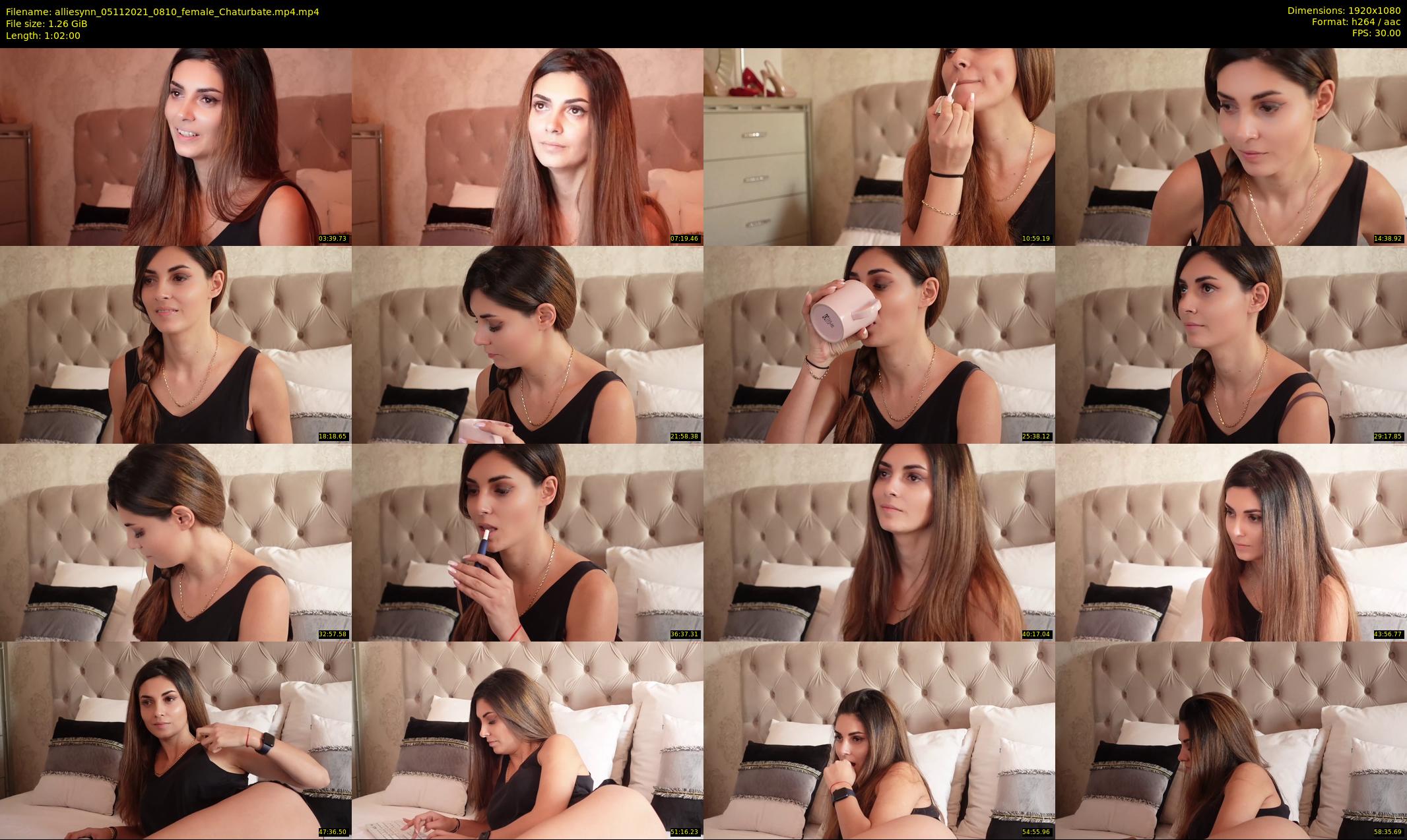 alliesynn — 62 minute Chaturbate female cam show recording, 1080p, Nov 5, 2021
