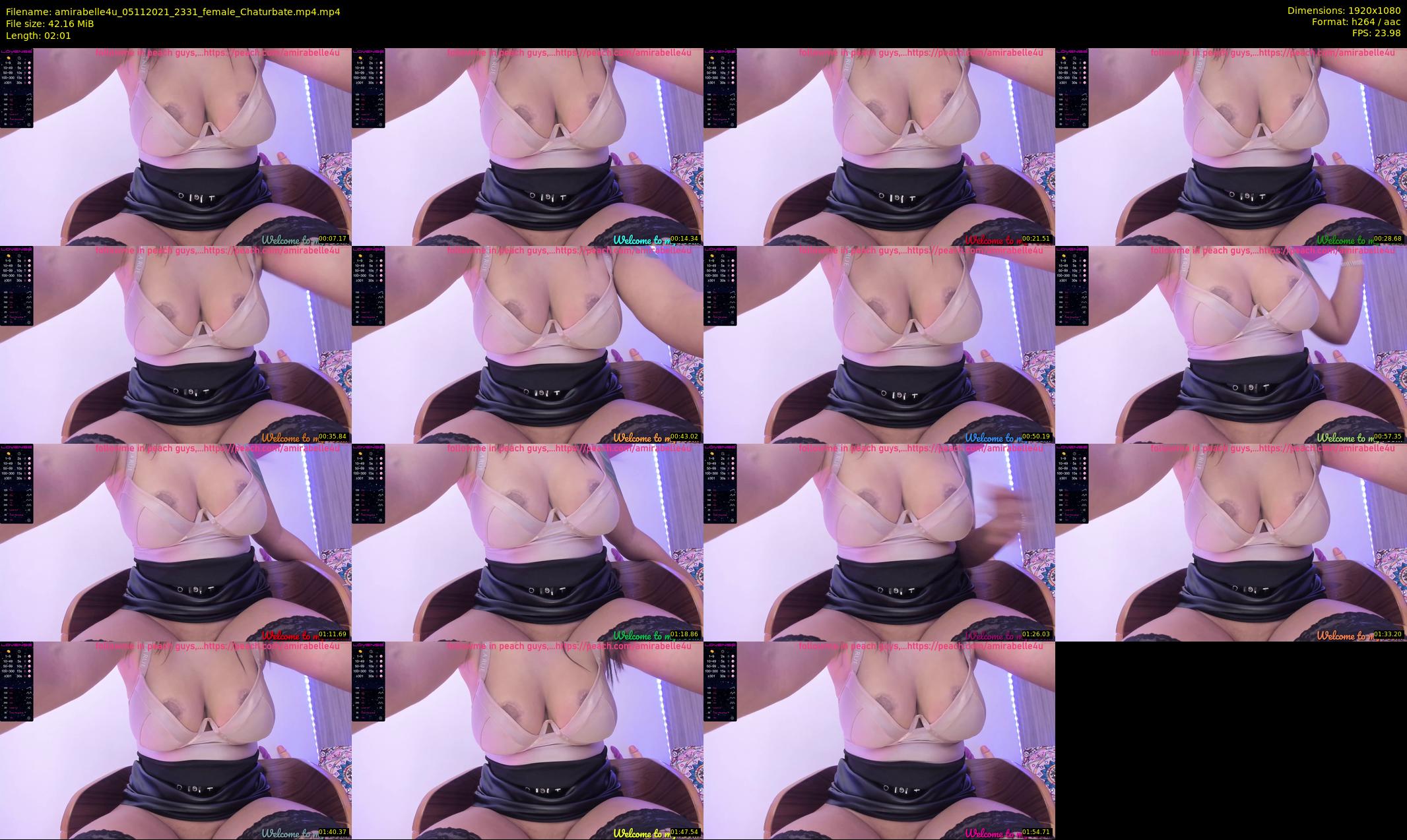 amirabelle4u — 3 minute Chaturbate female cam show recording, 1080p, Nov 5, 2021