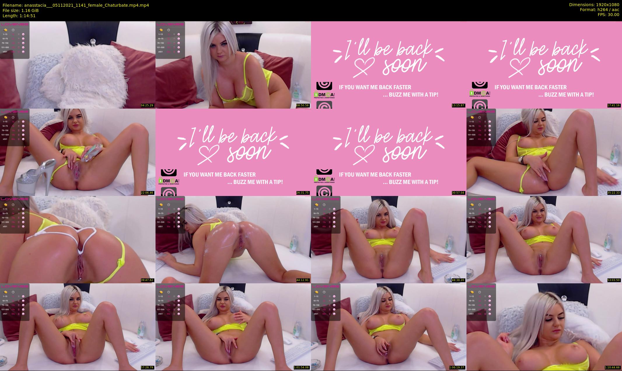 anasstacia__ — 75 minute Chaturbate female cam show recording, 1080p, Nov 5, 2021