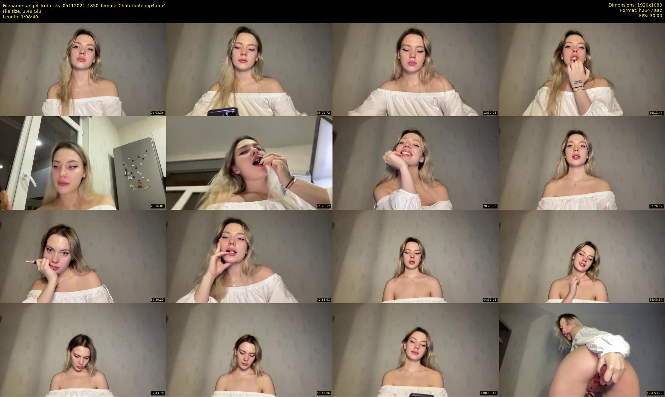 angel_from_sky — 69 minute Chaturbate female cam show recording, 1080p, Nov 5, 2021
