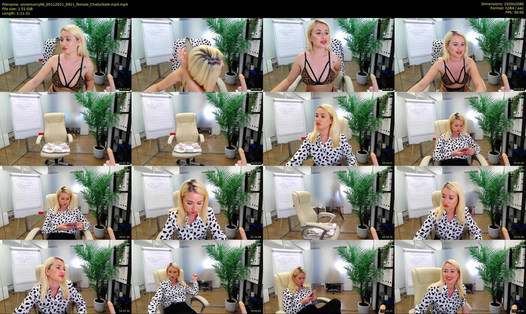 annemarry96 — 72 minute Chaturbate female cam show recording, 1080p, Nov 5, 2021
