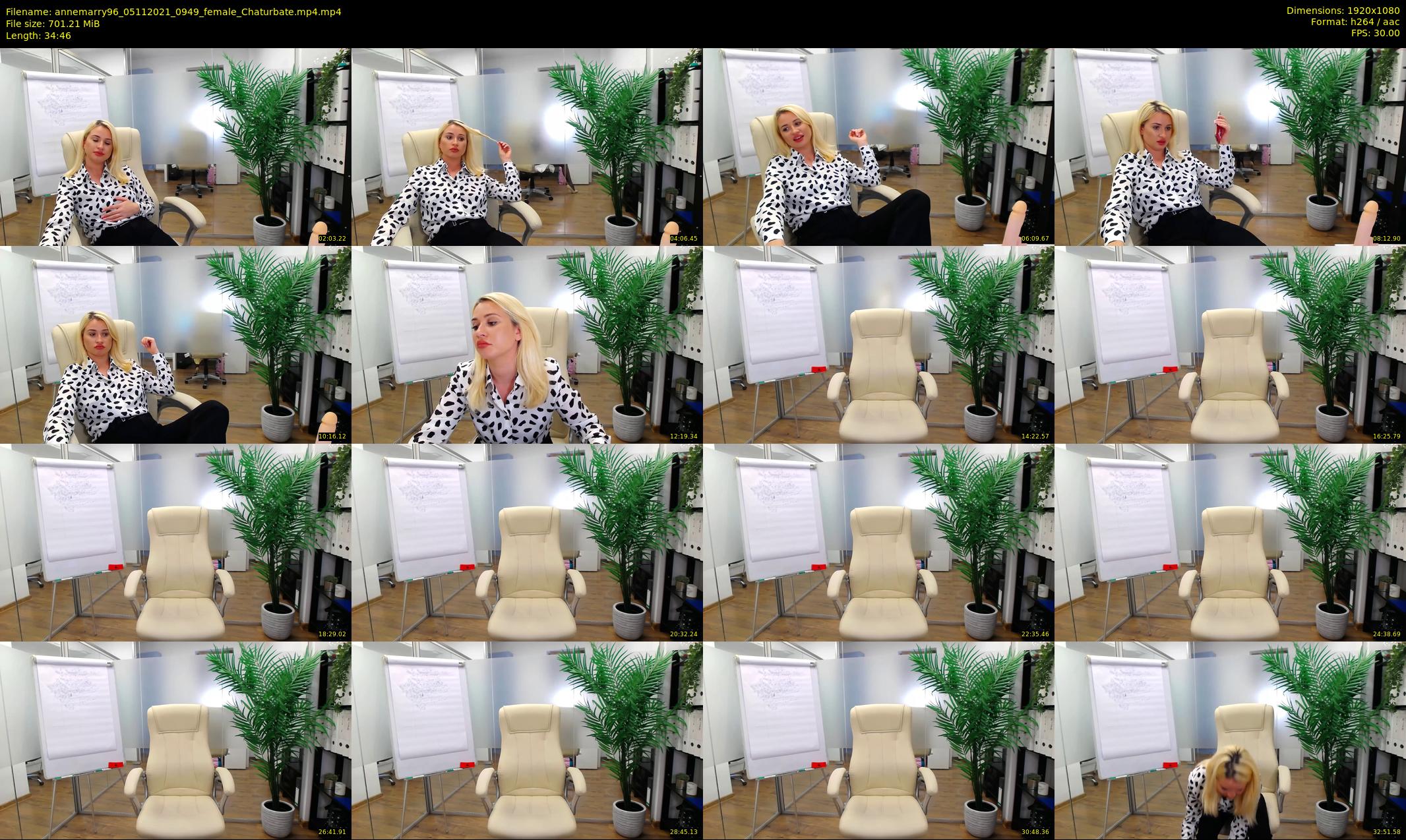 annemarry96 — 35 minute Chaturbate female cam show recording, 1080p, Nov 5, 2021