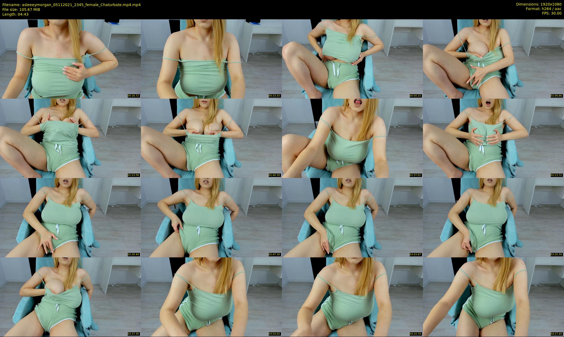 asleeeymorgan — 5 minute Chaturbate female cam show recording, 1080p, Nov 5, 2021