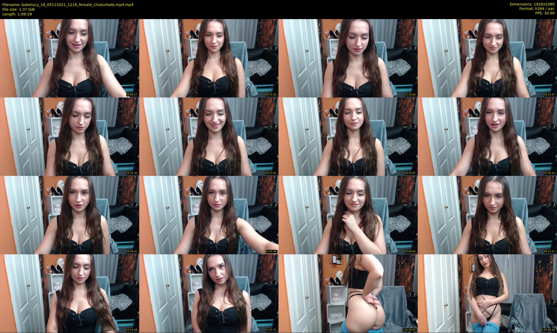 babelucy_18 — 70 minute Chaturbate female cam show recording, 1080p, Nov 5, 2021