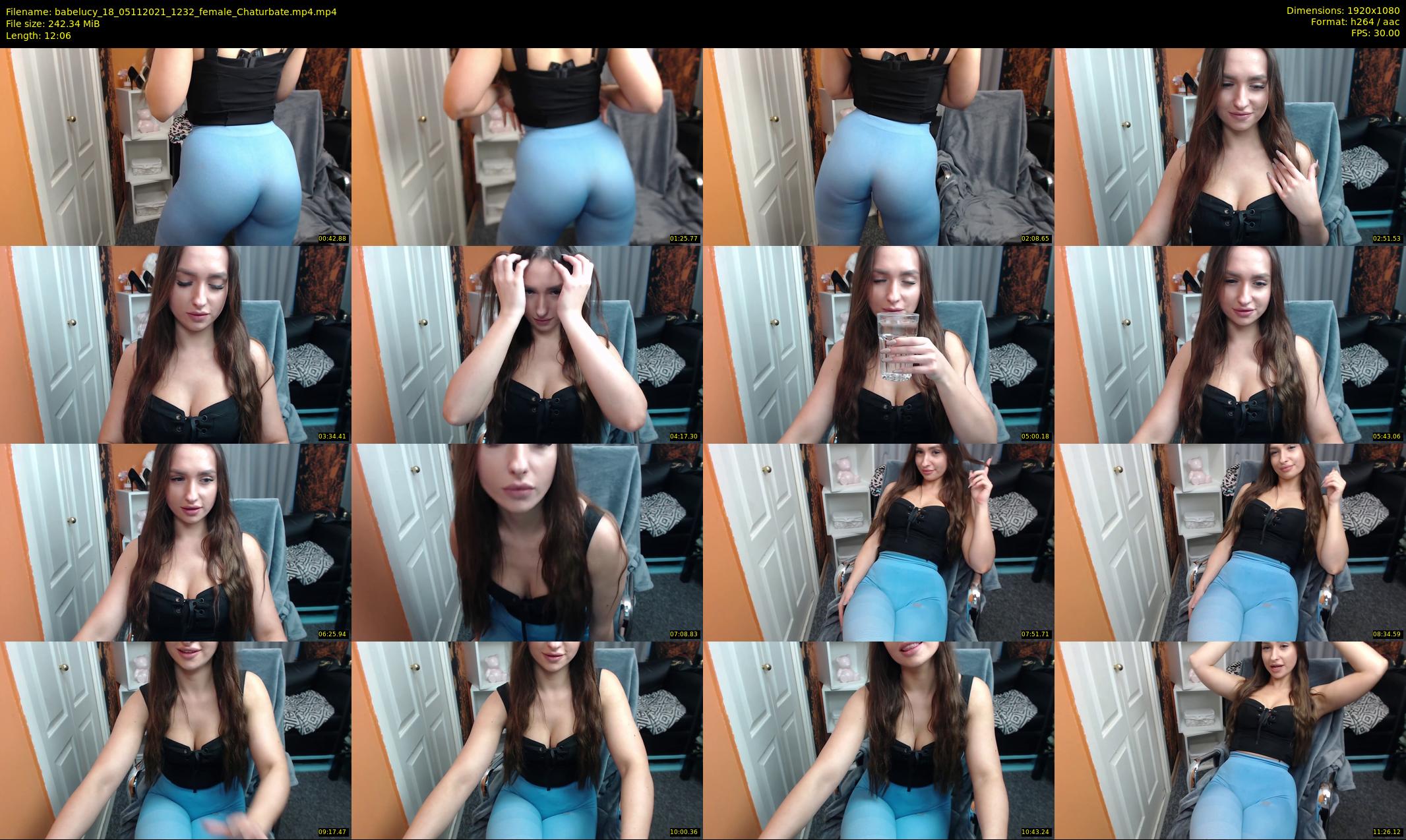 babelucy_18 — 13 minute Chaturbate female cam show recording, 1080p, Nov 5, 2021