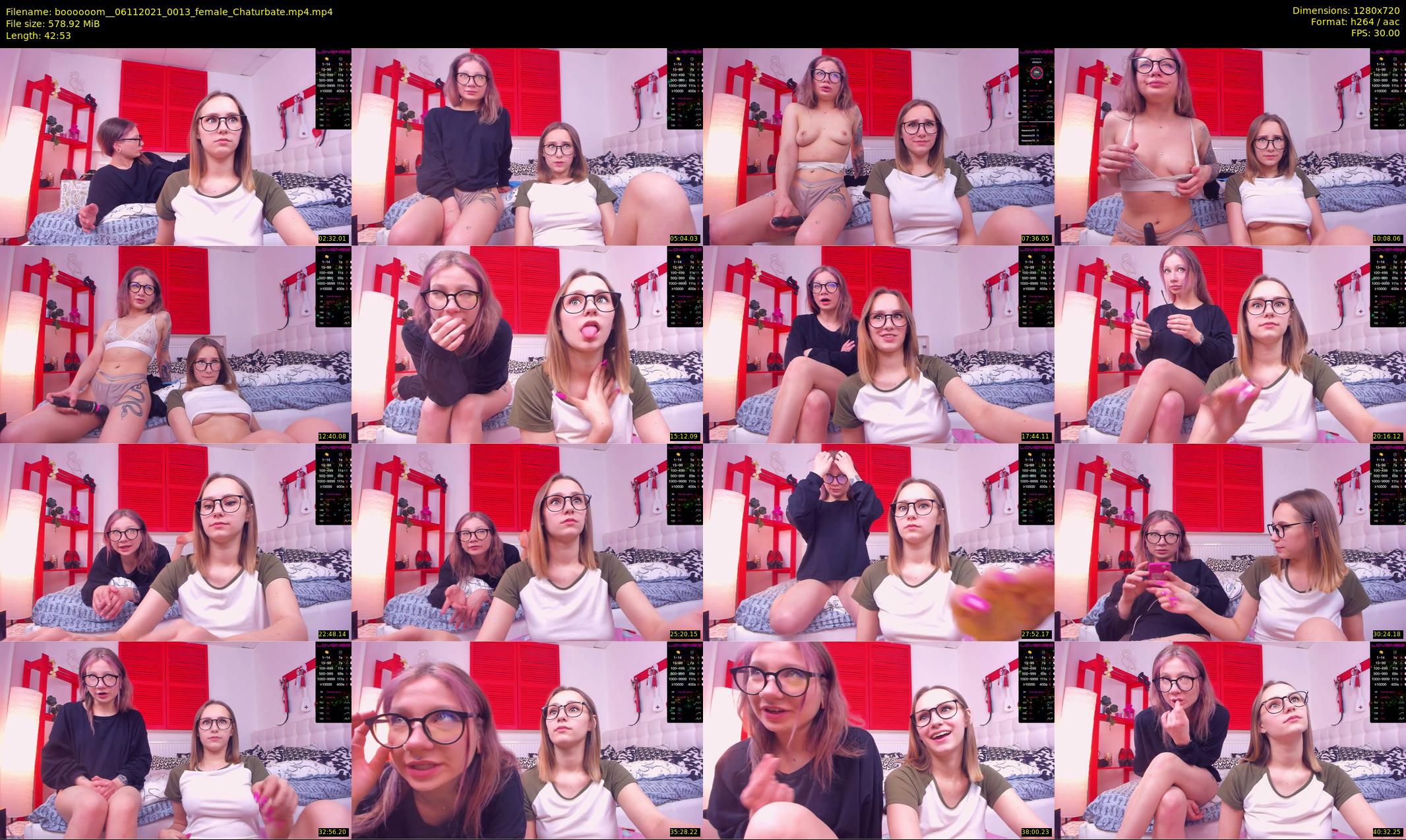 boooooom_ — 43 minute Chaturbate female cam show recording, 720p, Nov 6, 2021