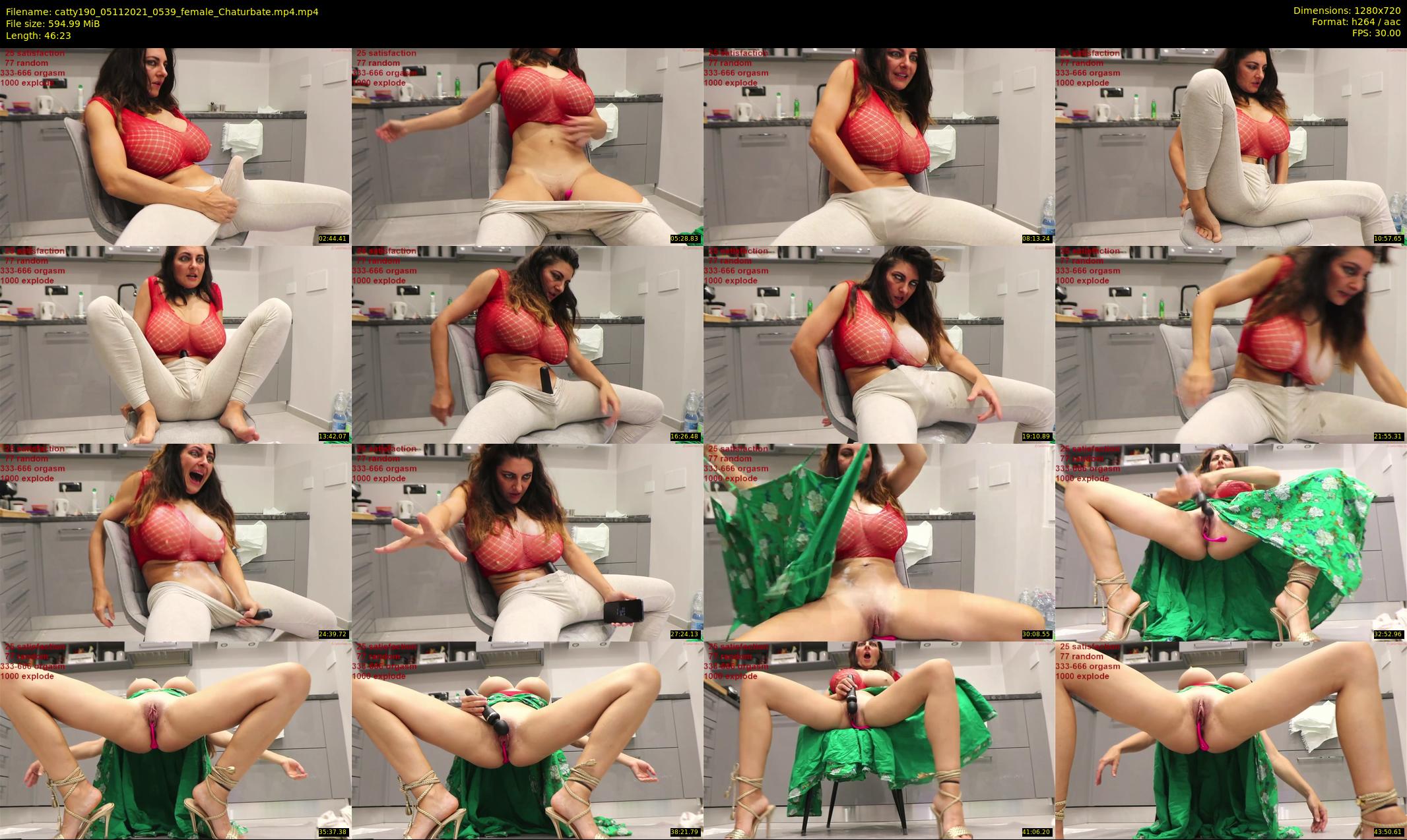 catty190 — 47 minute Chaturbate female cam show recording, 720p, Nov 5, 2021