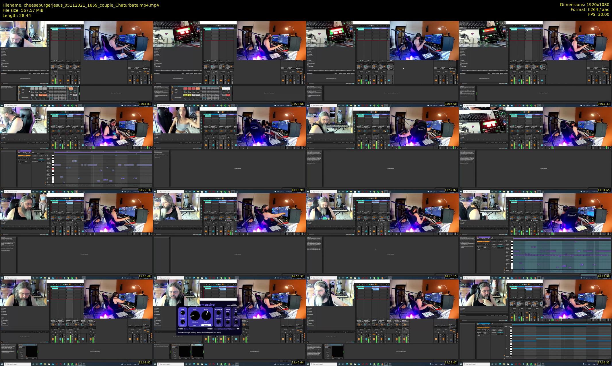 cheeseburgerjesus — 29 minute Chaturbate couple cam show recording, 1080p, Nov 5, 2021