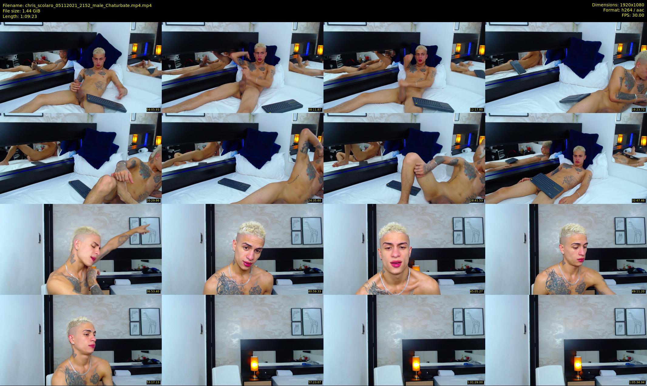 chris_scolaro — 70 minute Chaturbate male cam show recording, 1080p, Nov 5, 2021