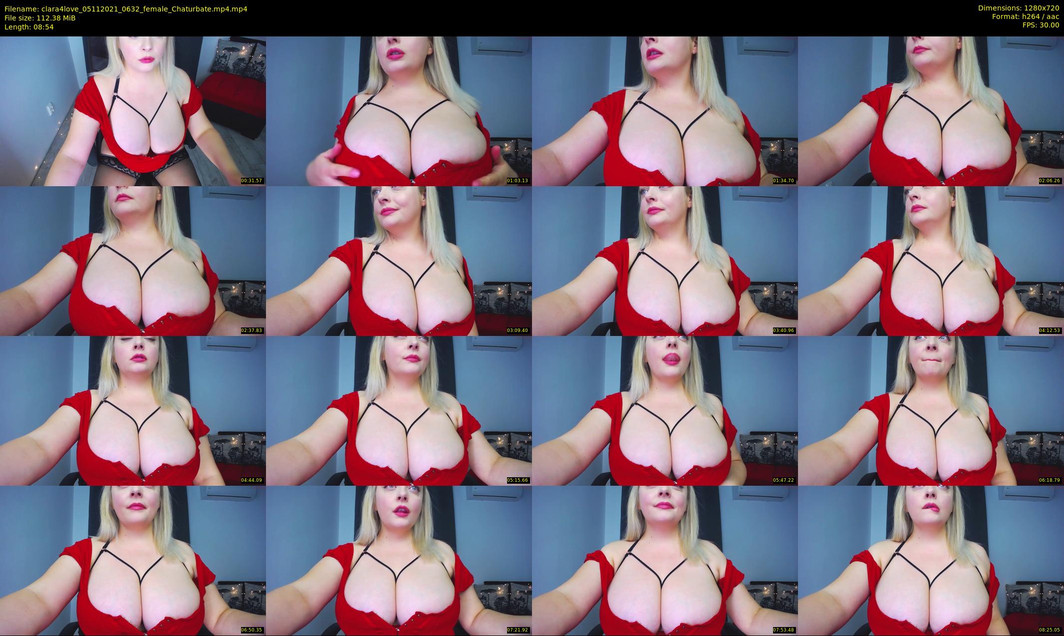 clara4love — 9 minute Chaturbate female cam show recording, 720p, Nov 5, 2021