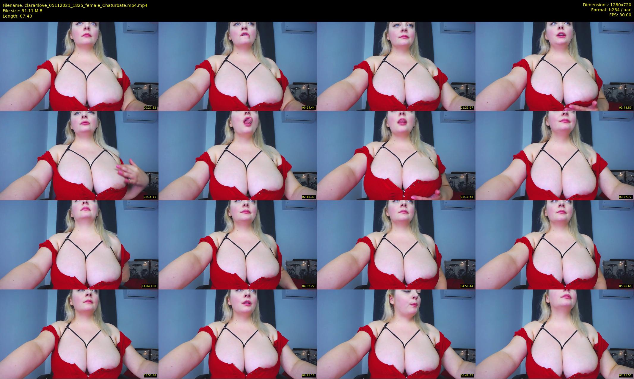 clara4love — 8 minute Chaturbate female cam show recording, 720p, Nov 5, 2021