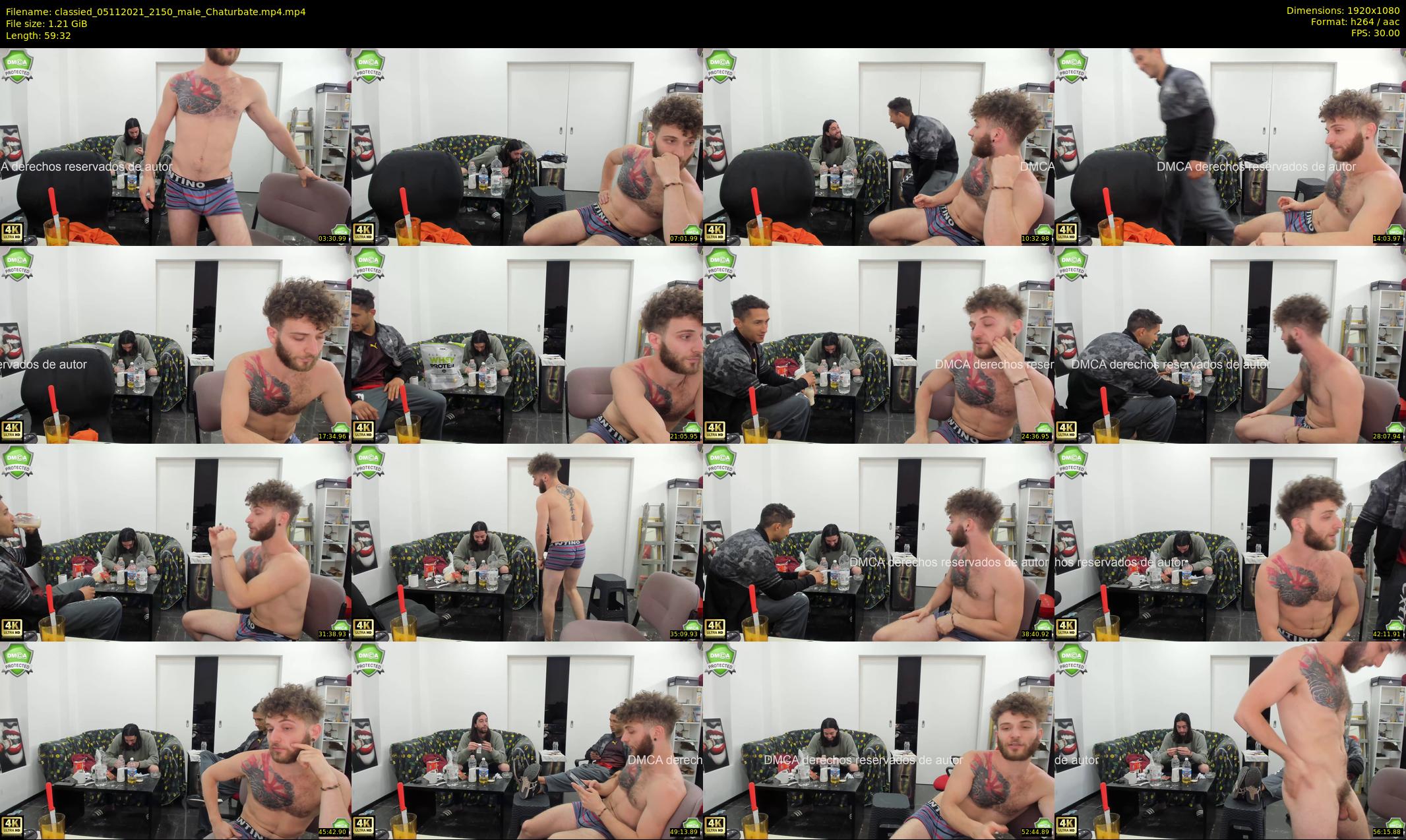 classied — 60 minute Chaturbate male cam show recording, 1080p, Nov 5, 2021