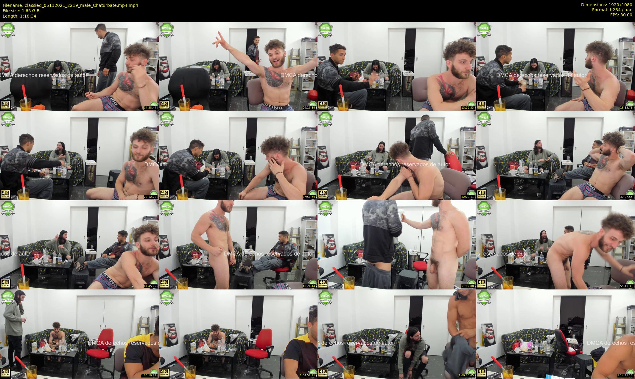 classied — 79 minute Chaturbate male cam show recording, 1080p, Nov 5, 2021