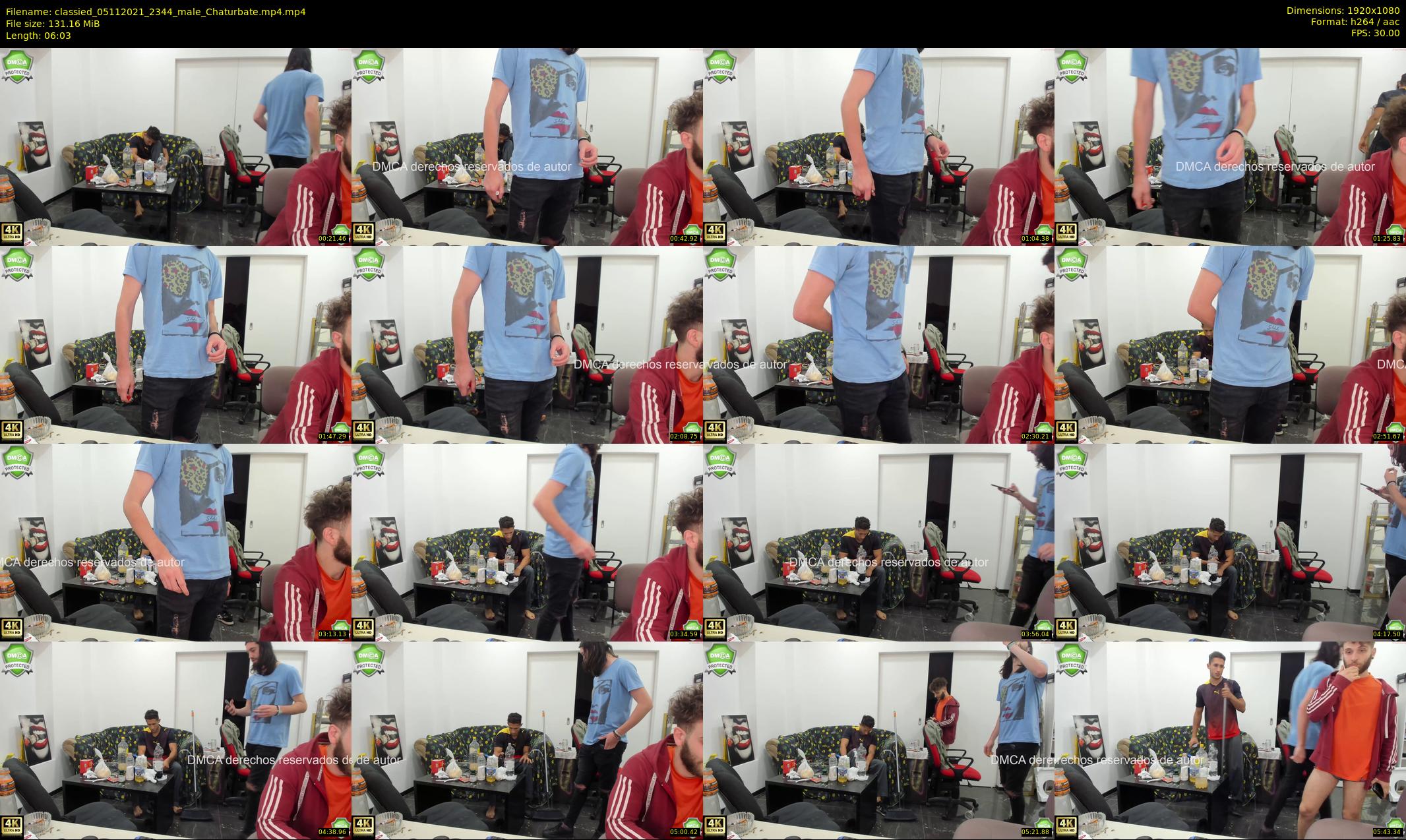 classied — 7 minute Chaturbate male cam show recording, 1080p, Nov 5, 2021
