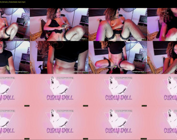 curlydoll1 — 70 minute Chaturbate female cam show recording, 720p, Nov 6, 2021