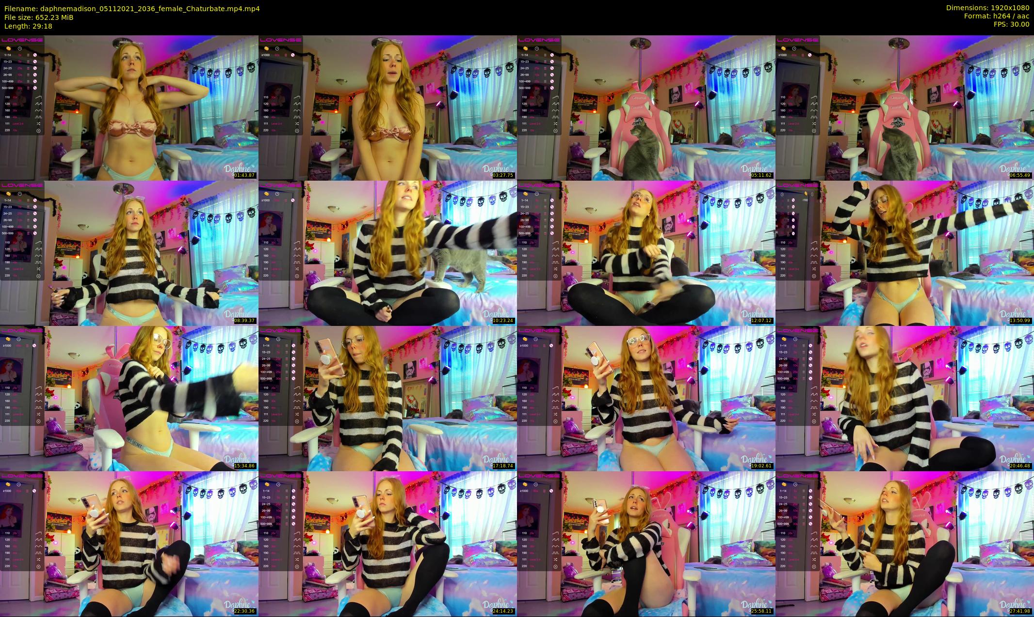 daphnemadison — 30 minute Chaturbate couple cam show recording, 1080p, Nov 5, 2021