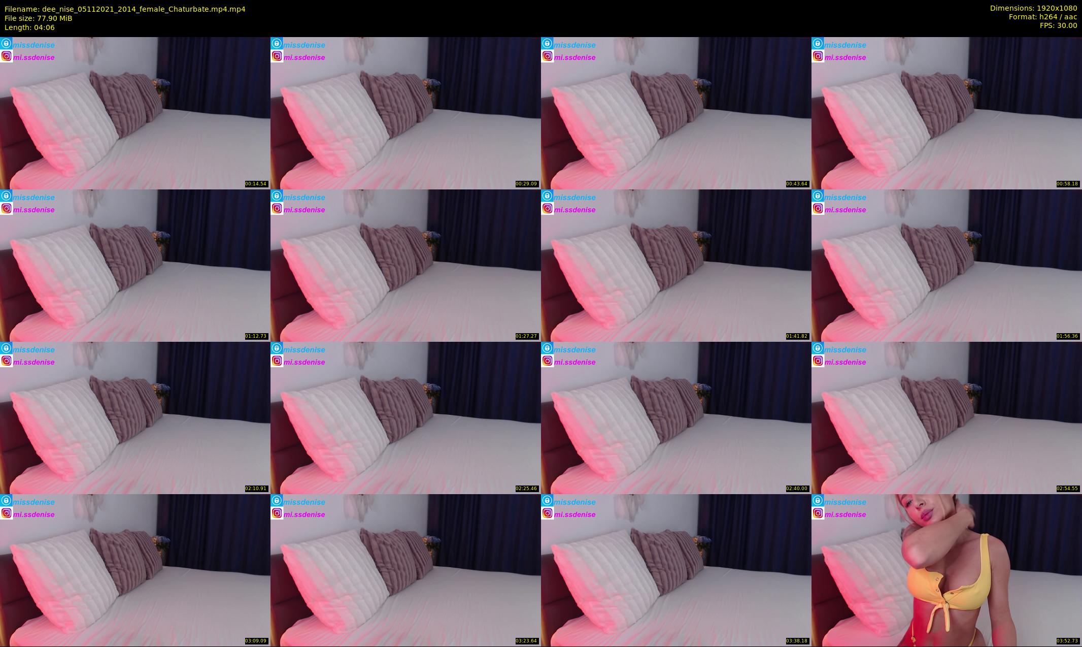 dee_nise — 5 minute Chaturbate female cam show recording, 1080p, Nov 5, 2021