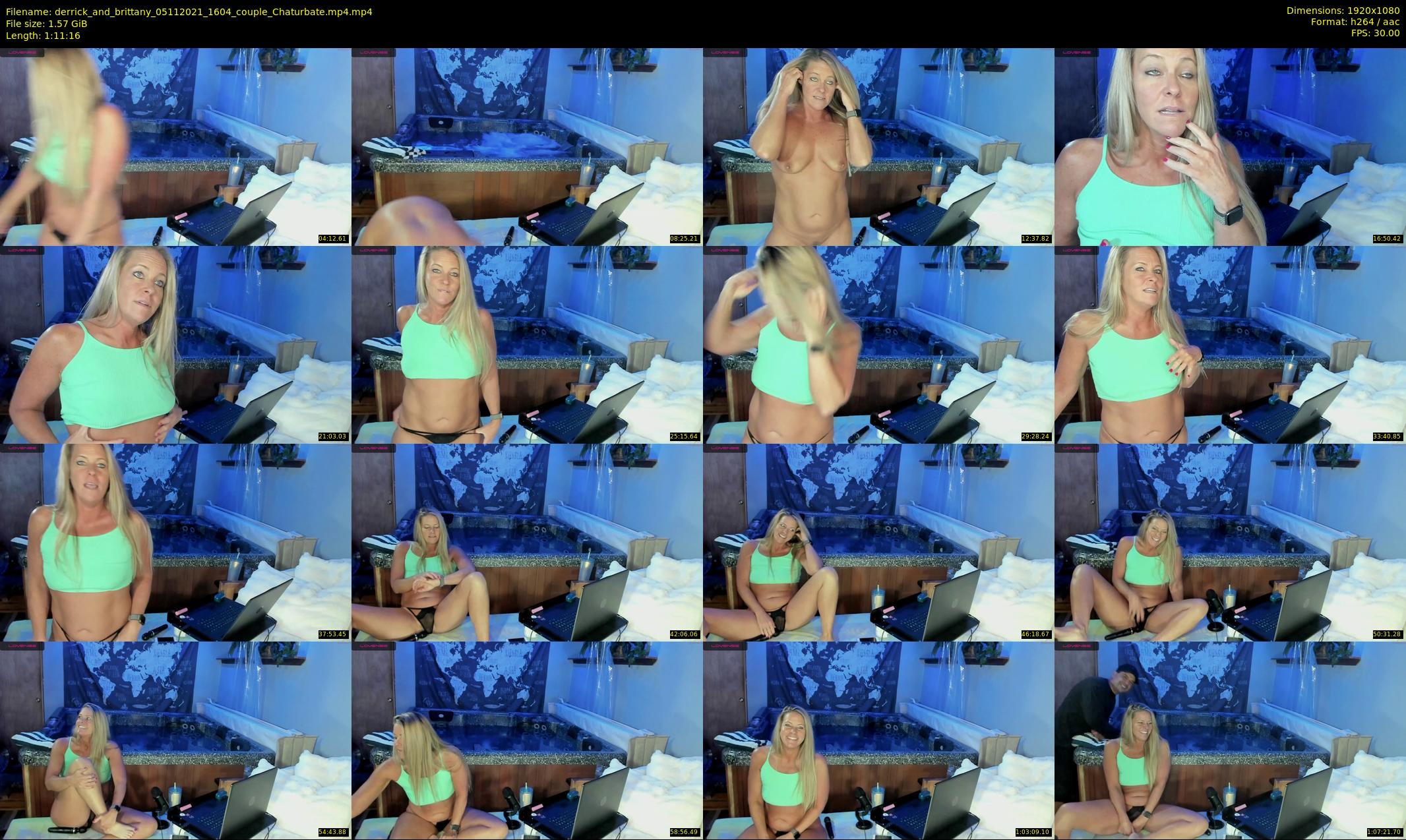 derrick_and_brittany — 72 minute Chaturbate couple cam show recording, 1080p, Nov 5, 2021