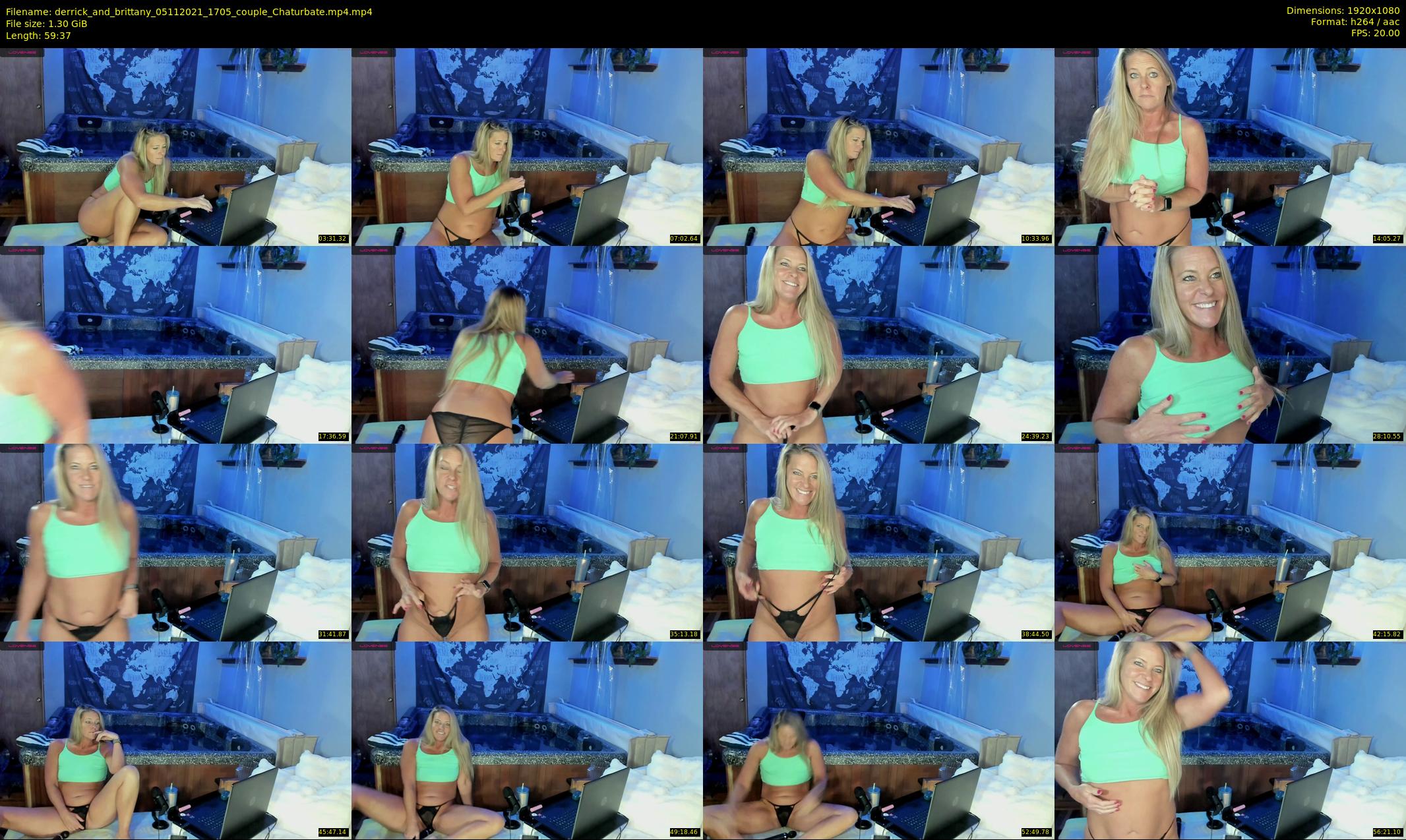 derrick_and_brittany — 60 minute Chaturbate couple cam show recording, 1080p, Nov 5, 2021