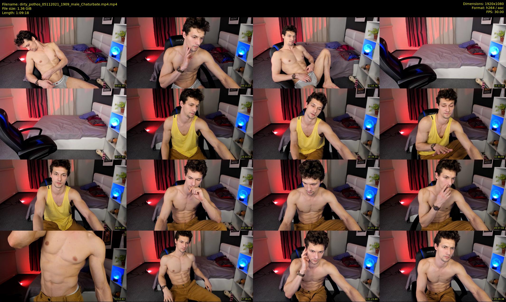 dirty_pothos — 70 minute Chaturbate male cam show recording, 1080p, Nov 5, 2021