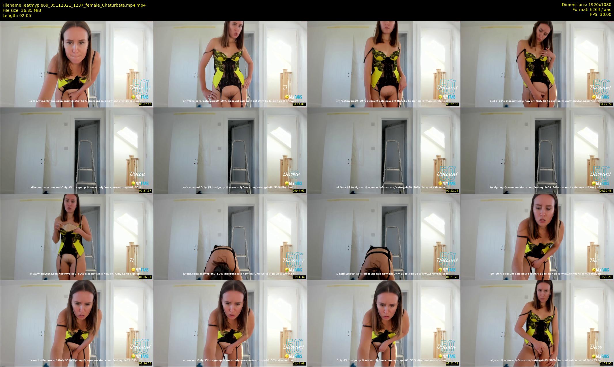 eatmypie69 — 3 minute Chaturbate female cam show recording, 1080p, Nov 5, 2021