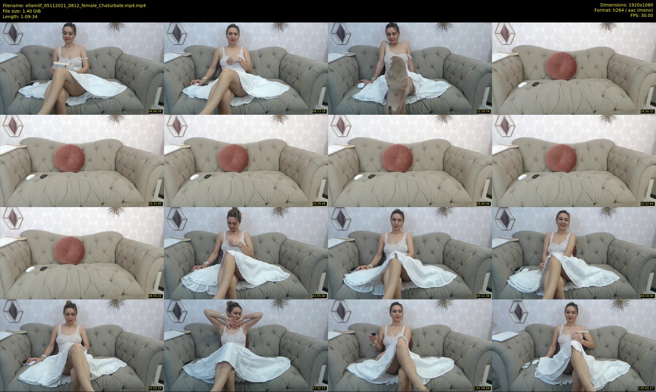 ellamilf — 70 minute Chaturbate female cam show recording, 1080p, Nov 5, 2021