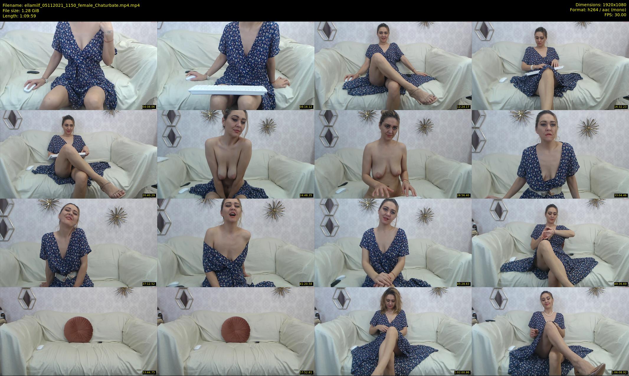 ellamilf — 70 minute Chaturbate female cam show recording, 1080p, Nov 5, 2021