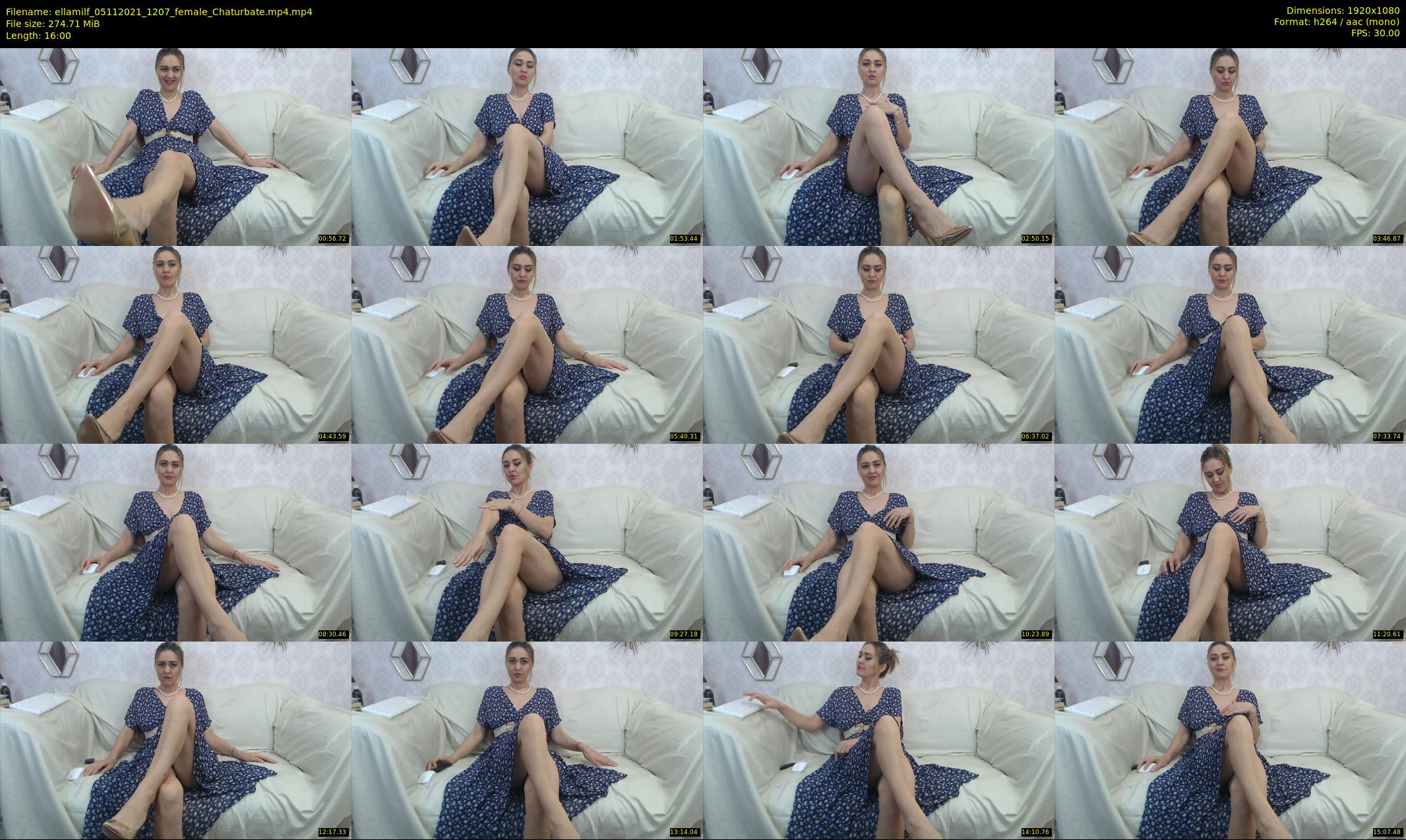 ellamilf — 16 minute Chaturbate female cam show recording, 1080p, Nov 5, 2021