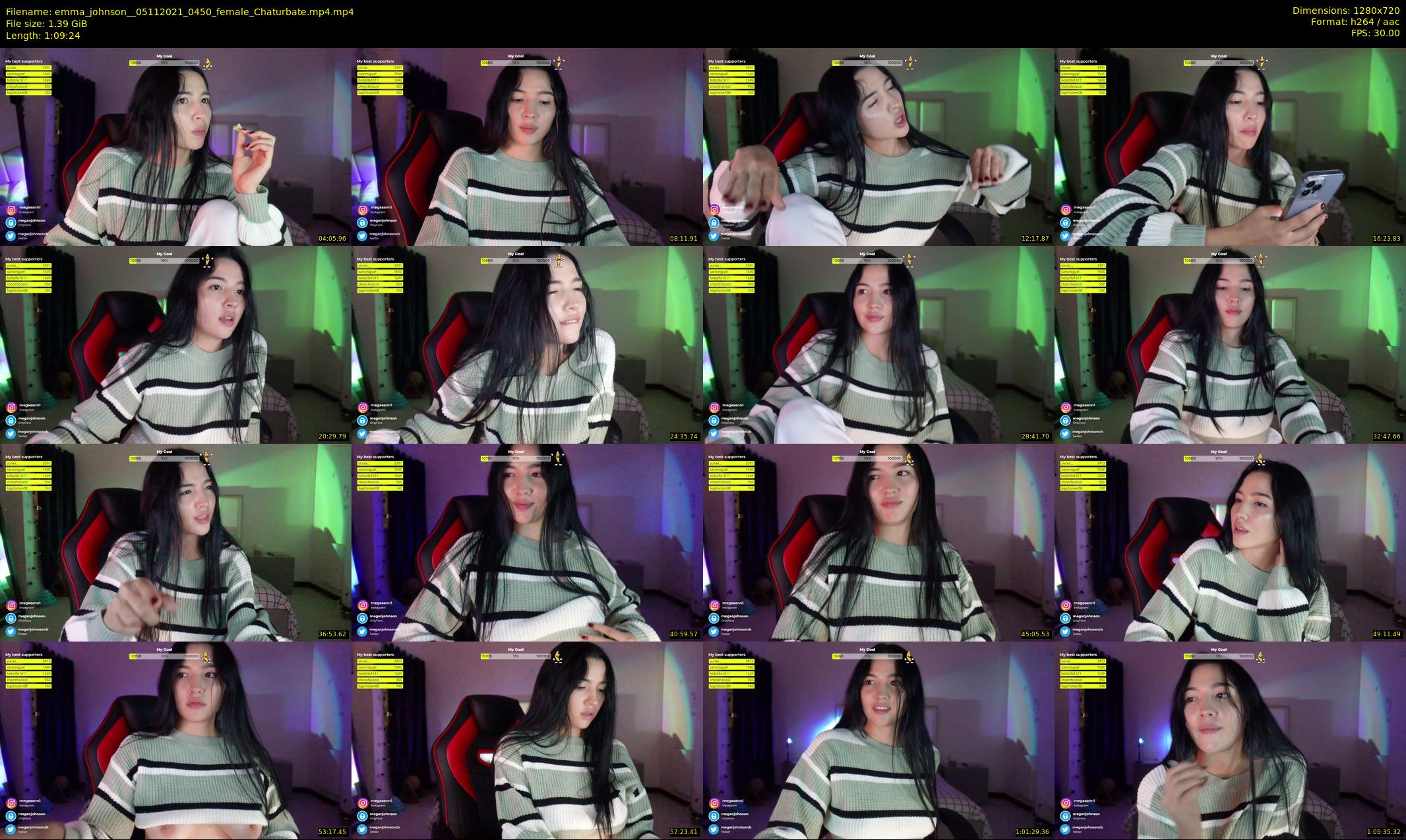 emma_johnson_ — 70 minute Chaturbate female cam show recording, 720p, Nov 5, 2021